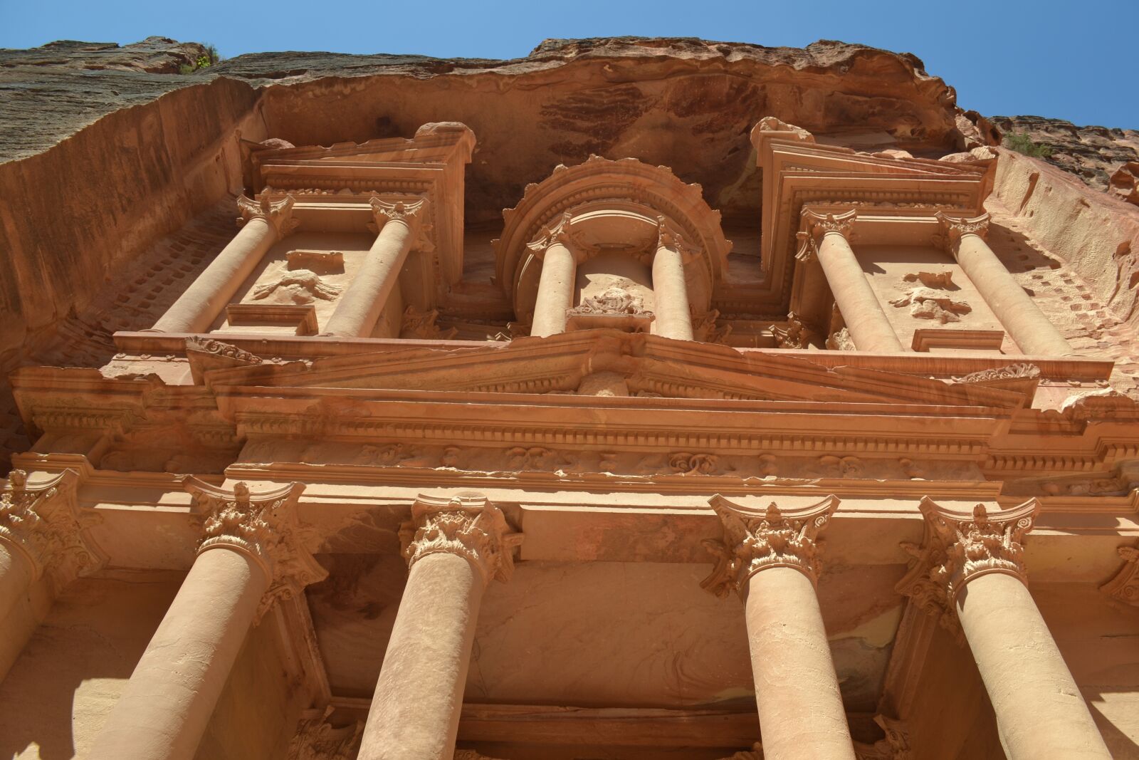 Nikon D3100 sample photo. Petra, tesoro, jordania photography