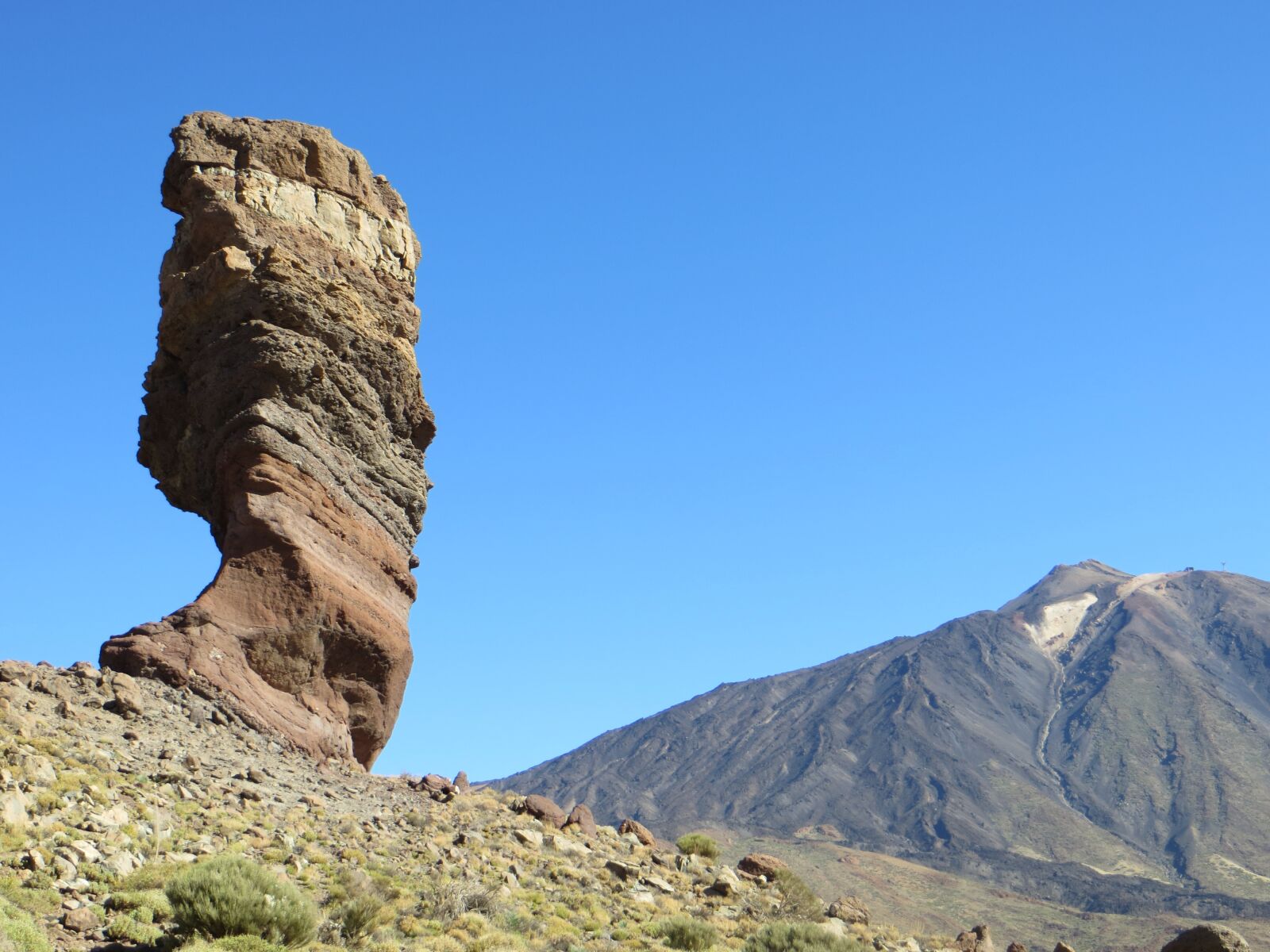 Canon PowerShot SX260 HS sample photo. Rock, tenerife, teide photography