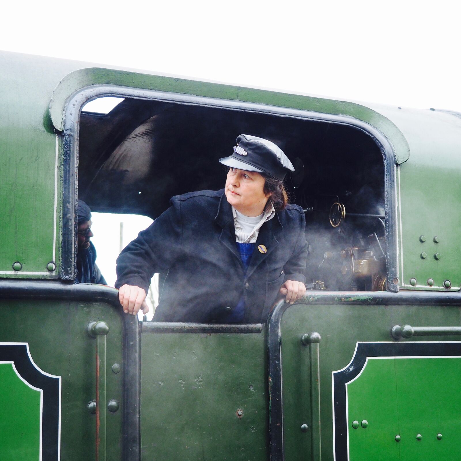 Olympus OM-D E-M1 sample photo. Square, train photography