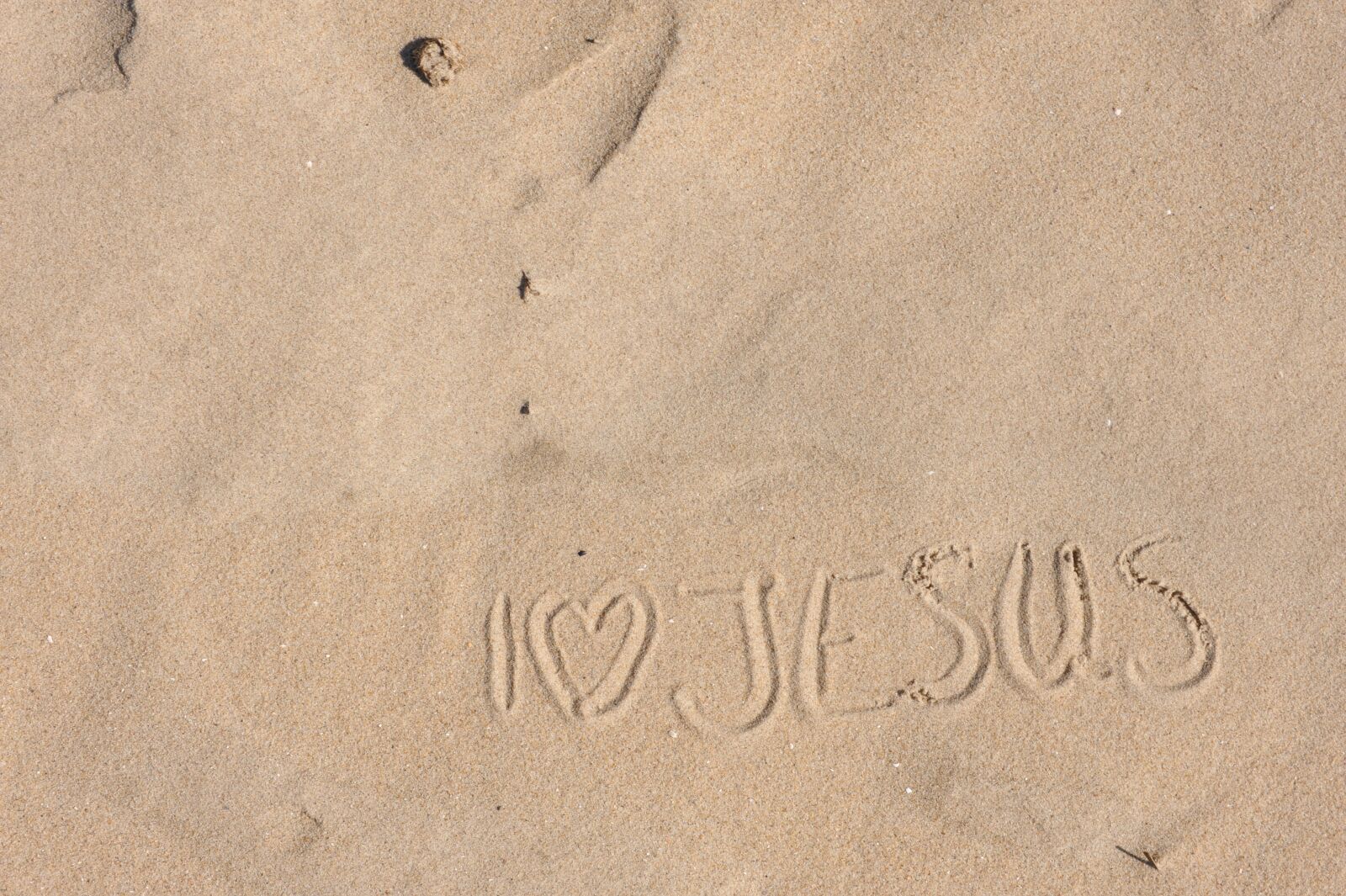 Nikon D700 sample photo. Love, jesus, sand photography