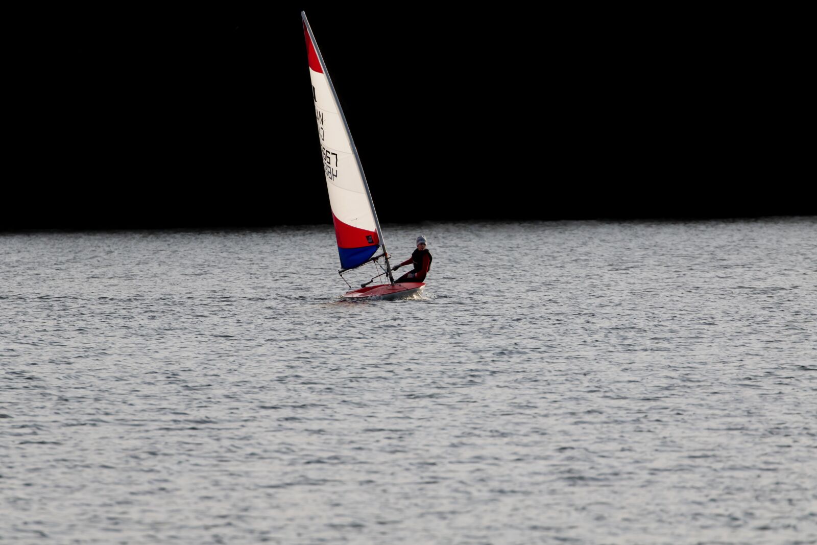 Canon EOS 7D Mark II sample photo. Small boat, single crew photography