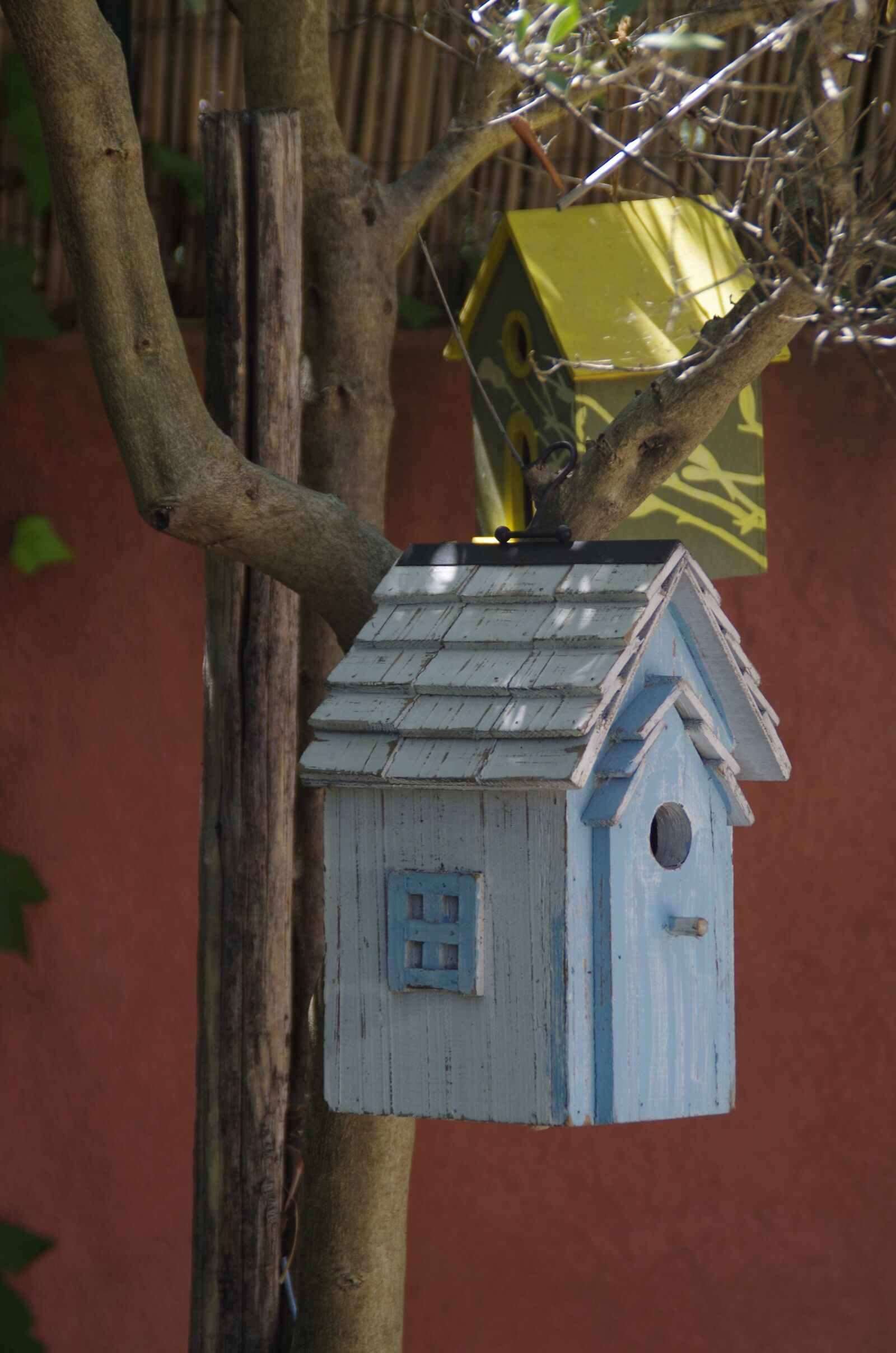 Pentax K-30 sample photo. Birdhouse, house, wood photography
