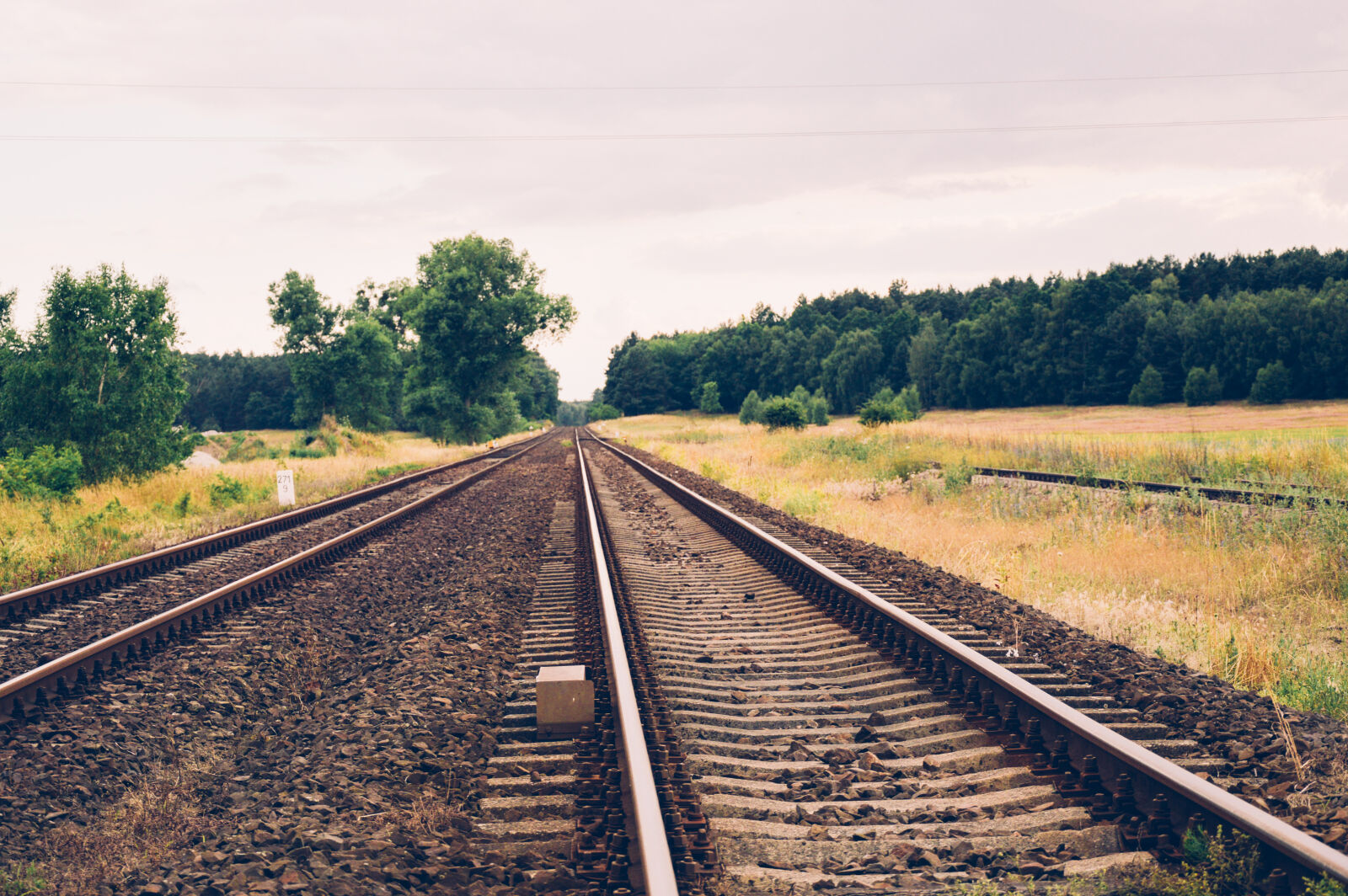 Nikon D3200 sample photo. Railroad, tracks photography