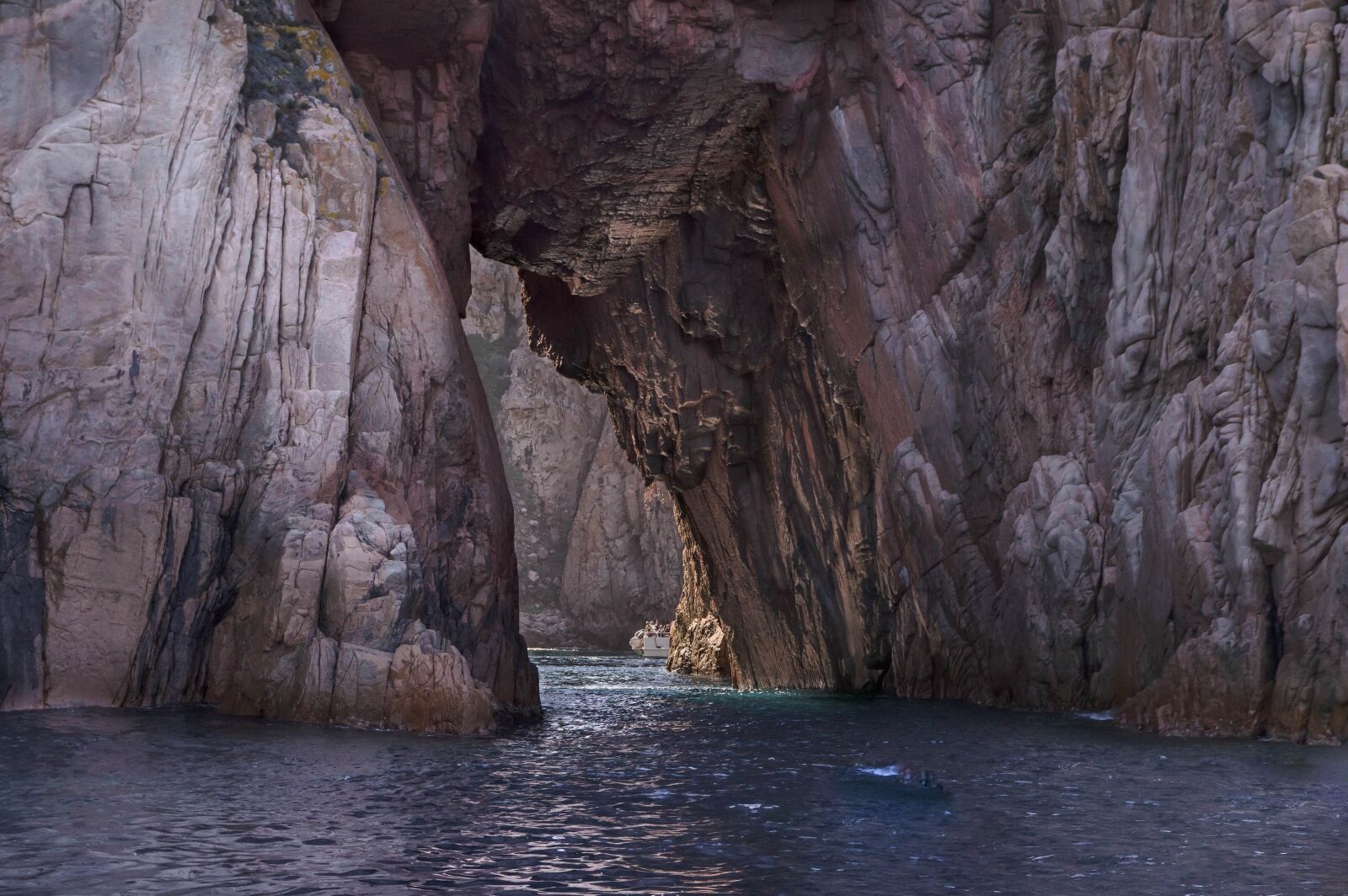 Pentax KP sample photo. Corsican, cave, erosion photography