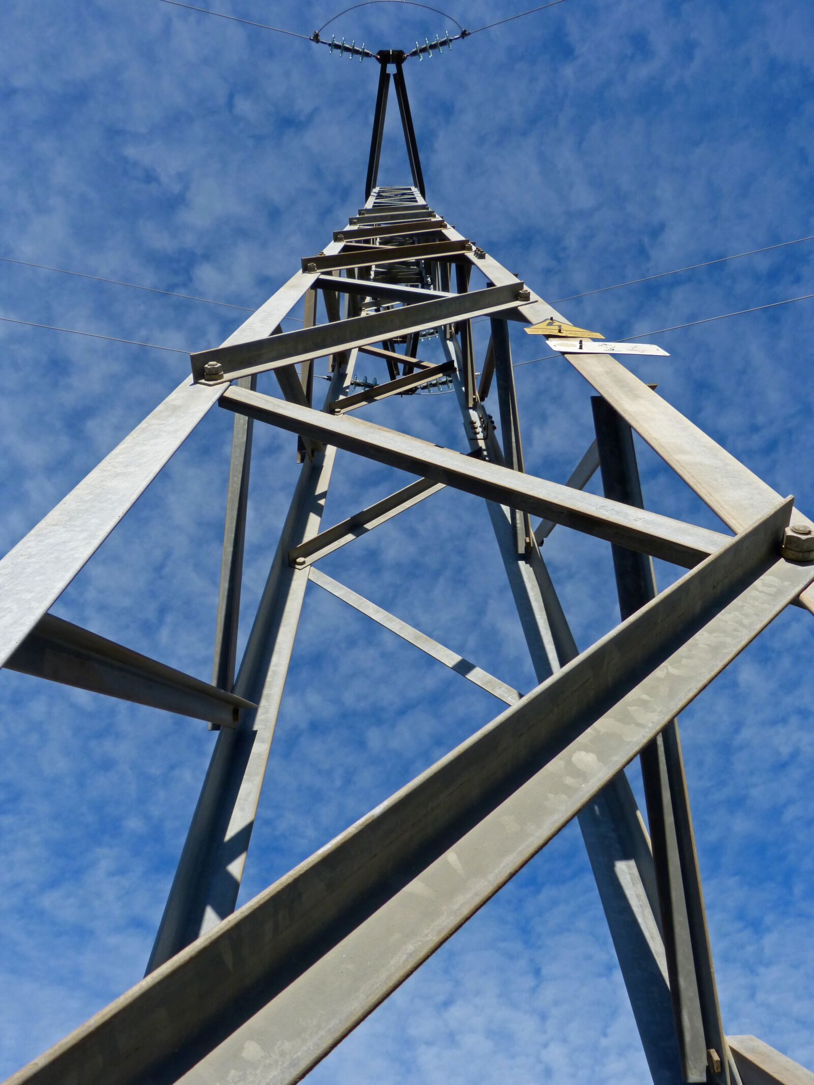Panasonic DMC-FZ62 sample photo. Electrical tower, power line photography