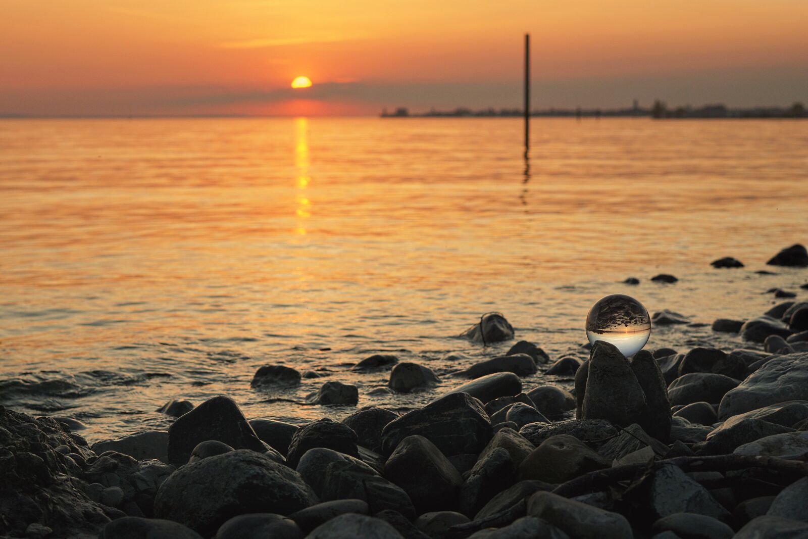 Sony a6000 sample photo. Sunset, sea, beach photography
