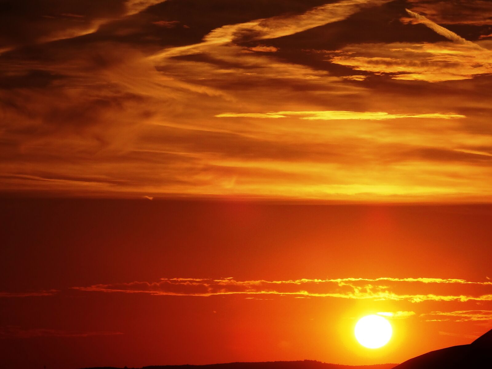 Sony Cyber-shot DSC-HX50V sample photo. Sunset, sun, sky photography