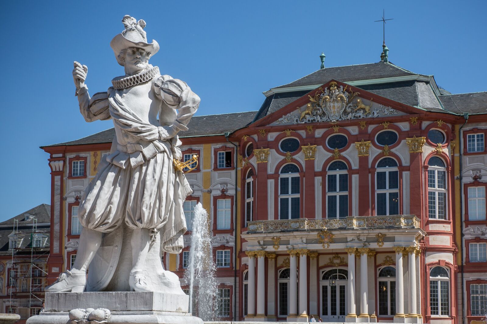 Canon EOS 5D Mark III sample photo. Bruchsal, castle, baroque photography