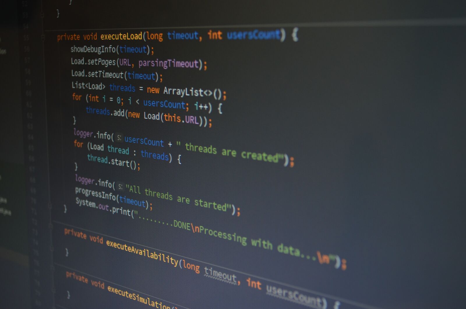 Nikon D5100 sample photo. Programming, code, screen photography