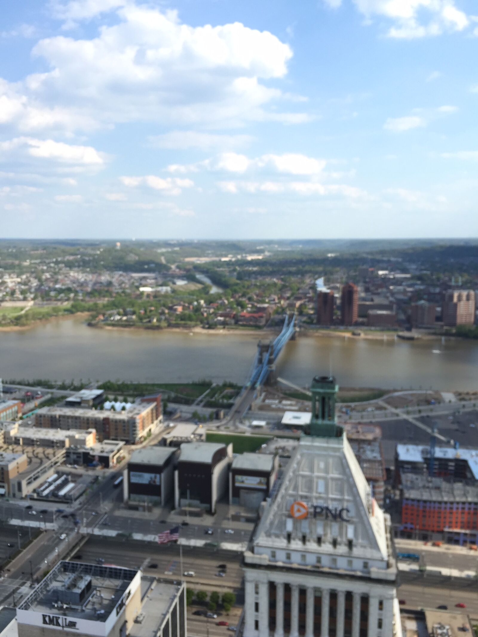 Apple iPhone 6 sample photo. Bridge, cincinnati, ohio, river photography