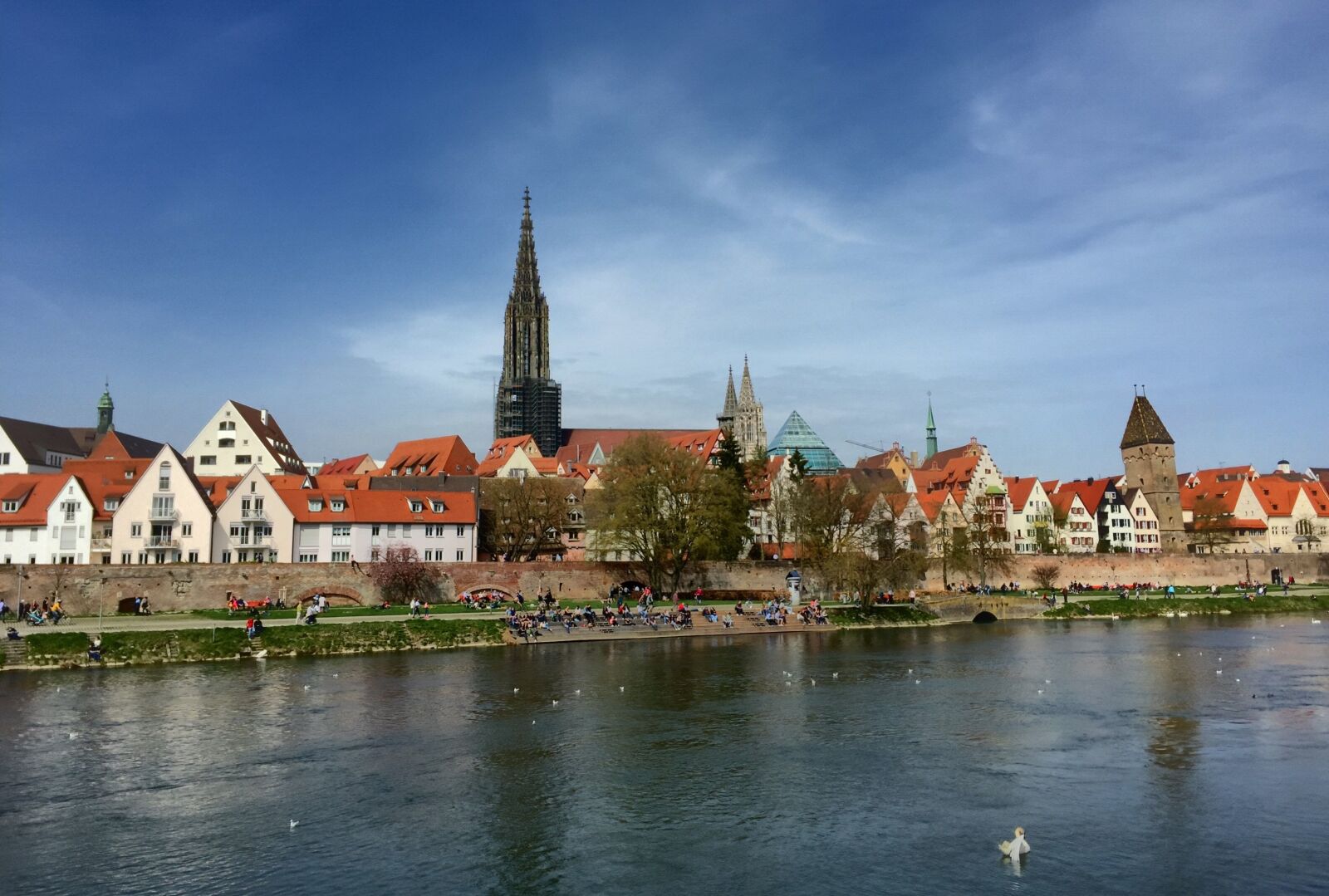 Apple iPhone 6 sample photo. Ulm, danube, river photography