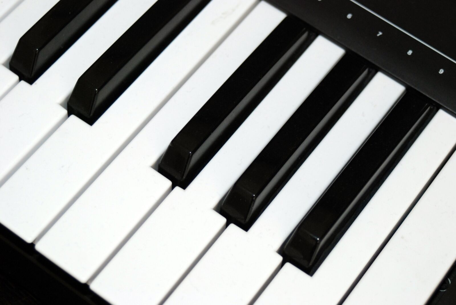 Nikon D80 sample photo. Piano, keyboard keys, music photography