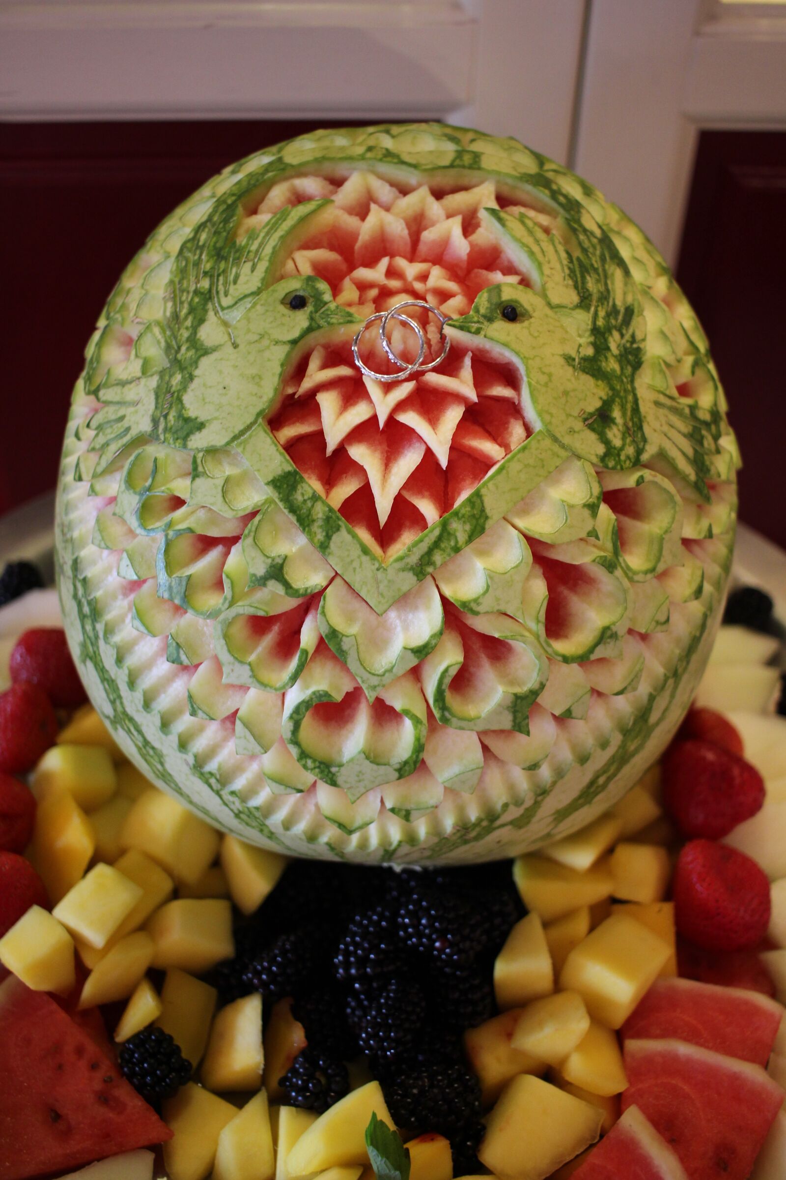 Canon EF-S 24mm F2.8 STM sample photo. Watermelon, pattern, decoration photography