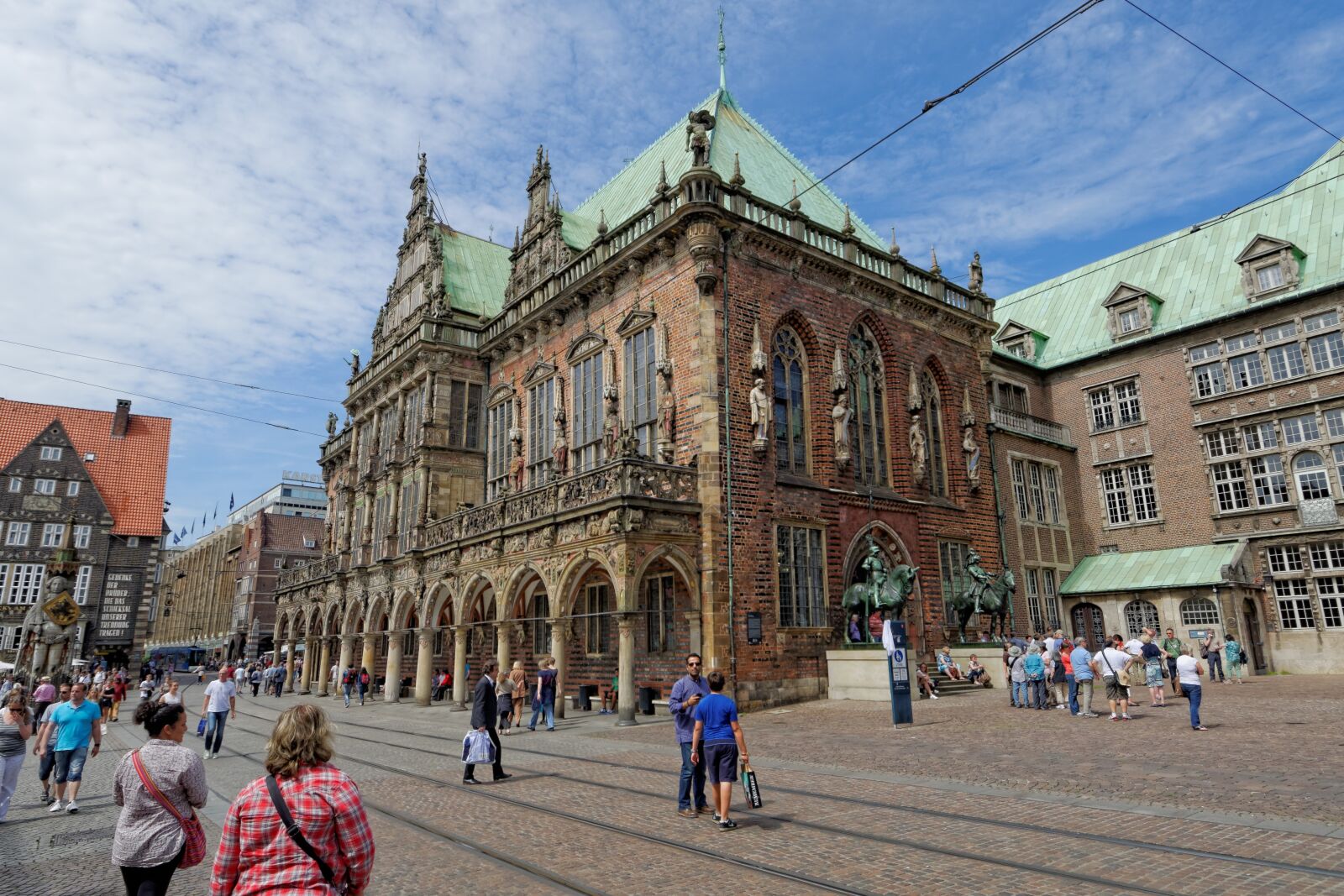 Nikon D90 sample photo. Town hall, bremen, germany photography