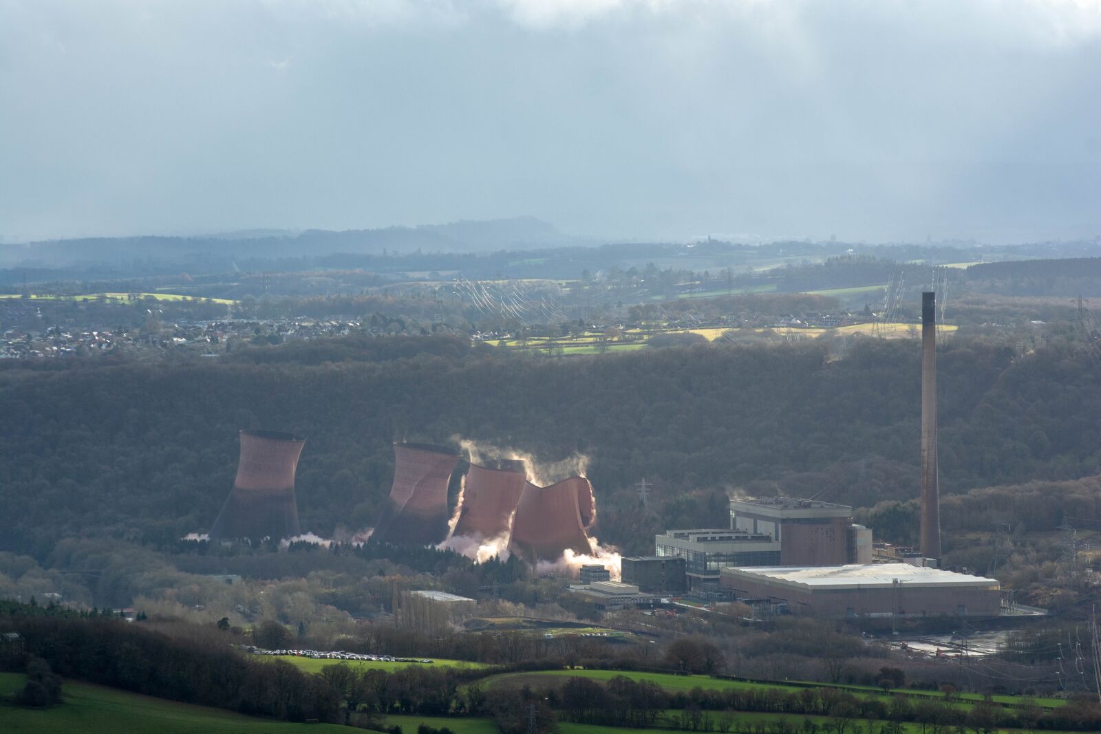 Nikon D7100 sample photo. Ironbridge, power station, demolition photography