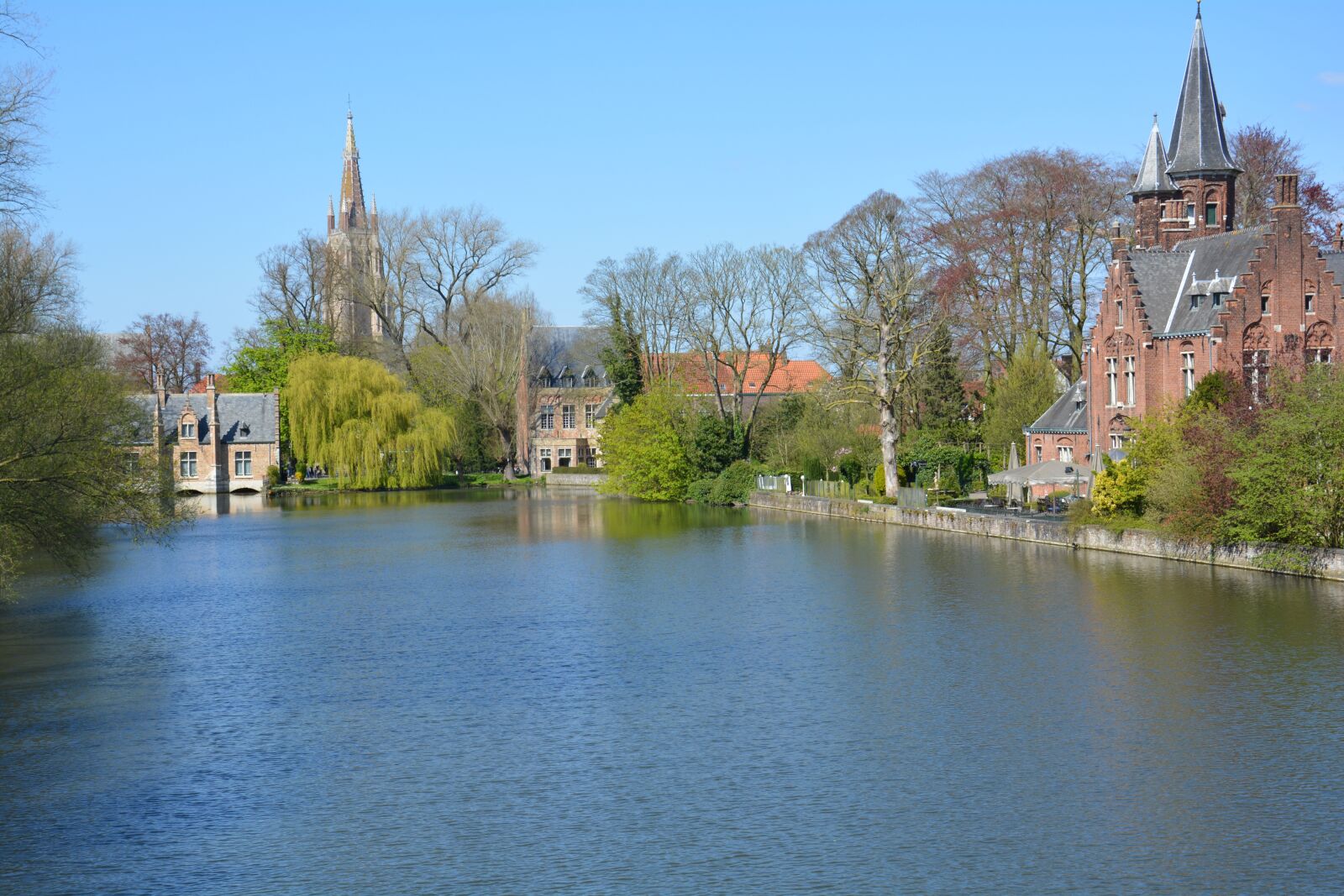 Nikon D5200 sample photo. Belgium, bruges, river photography