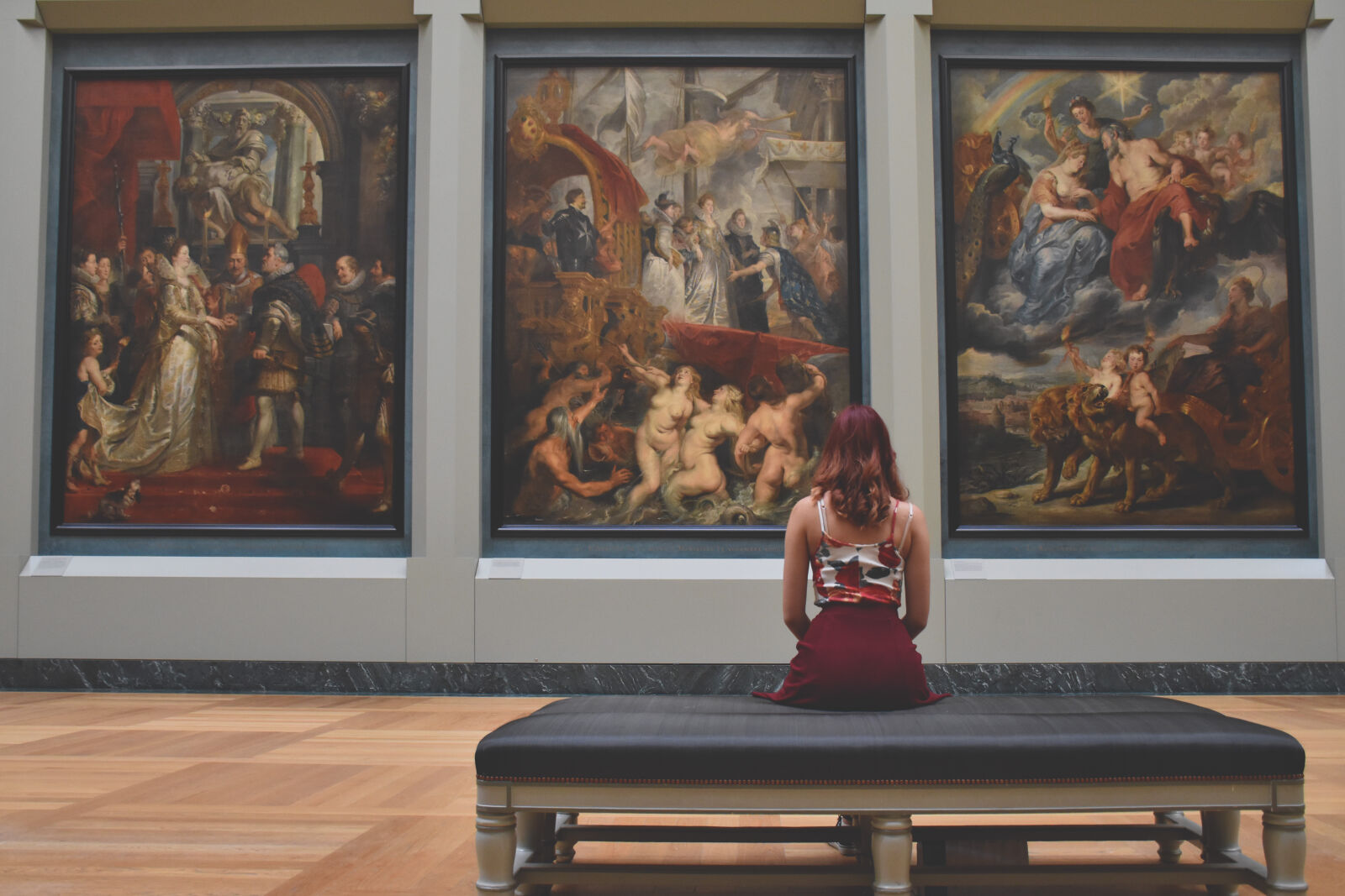 Nikon D5500 sample photo. Red, art, relaxation, girl photography