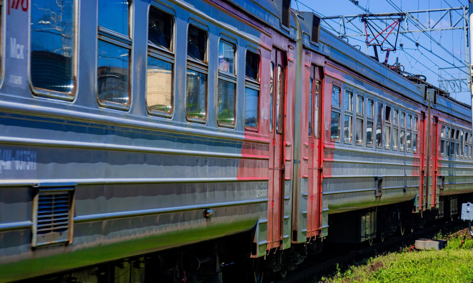 Nikon D5500 sample photo. Train, railway, transport photography