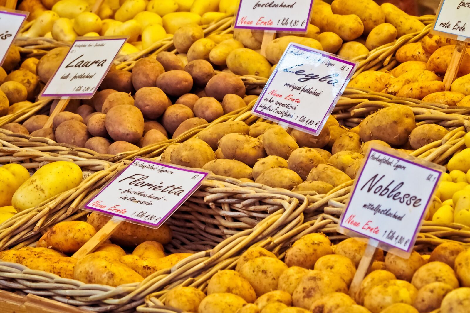 Olympus OM-D E-M10 sample photo. Potatoes, vegetables, food photography