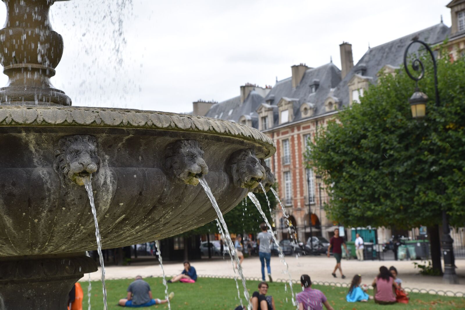 Nikon D750 sample photo. Paris, fountain, place photography