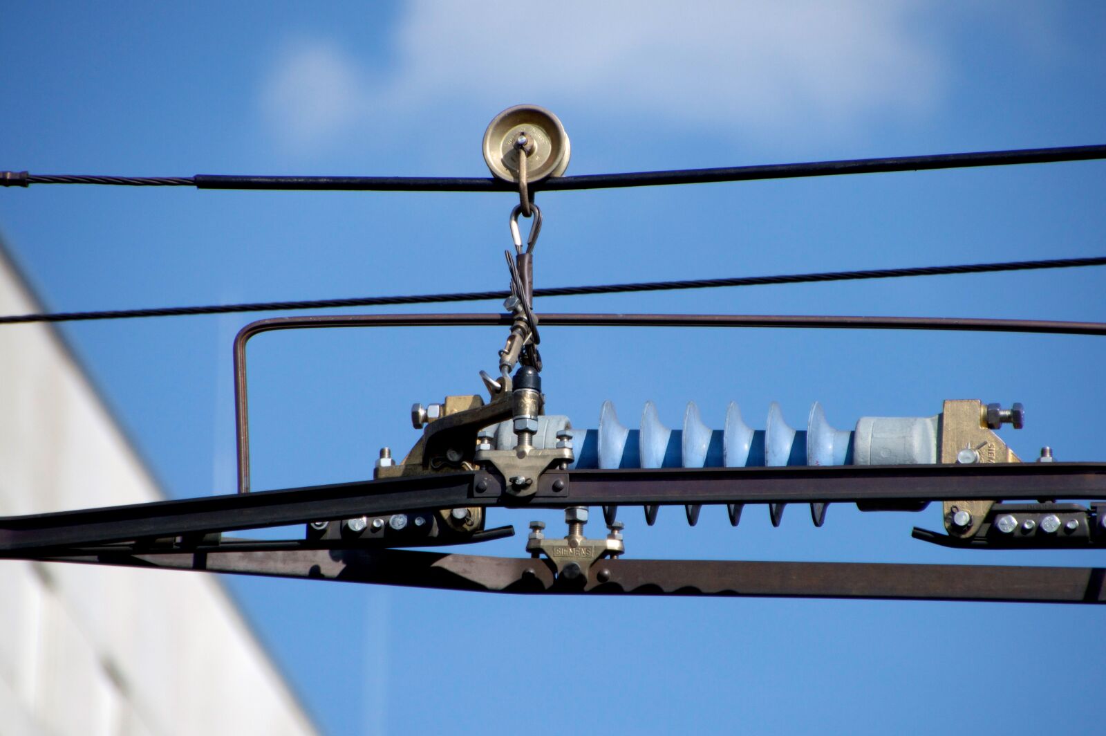 Nikon D3200 sample photo. Contact, electro line, train photography