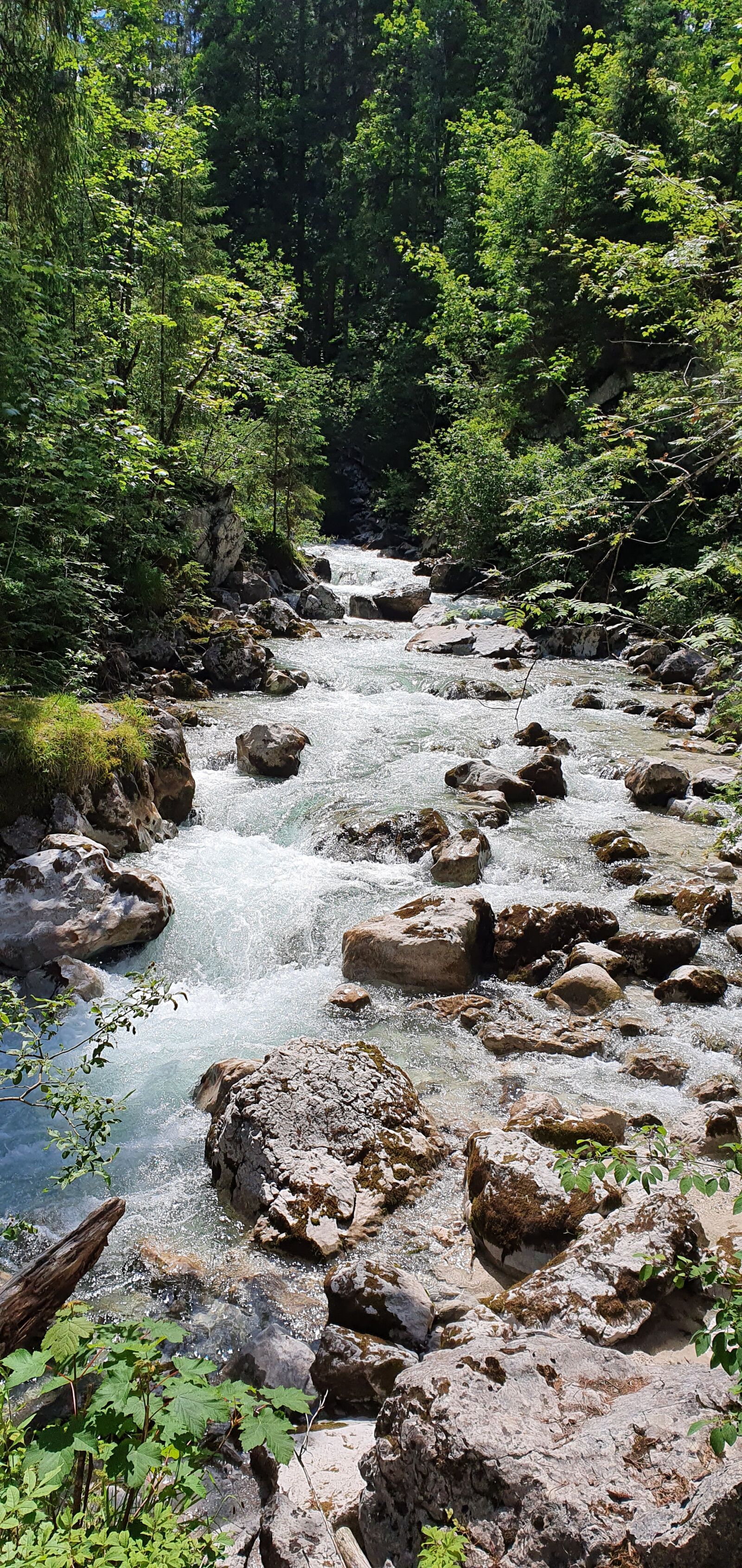 Samsung Galaxy S10 sample photo. Nature, torrent, water photography