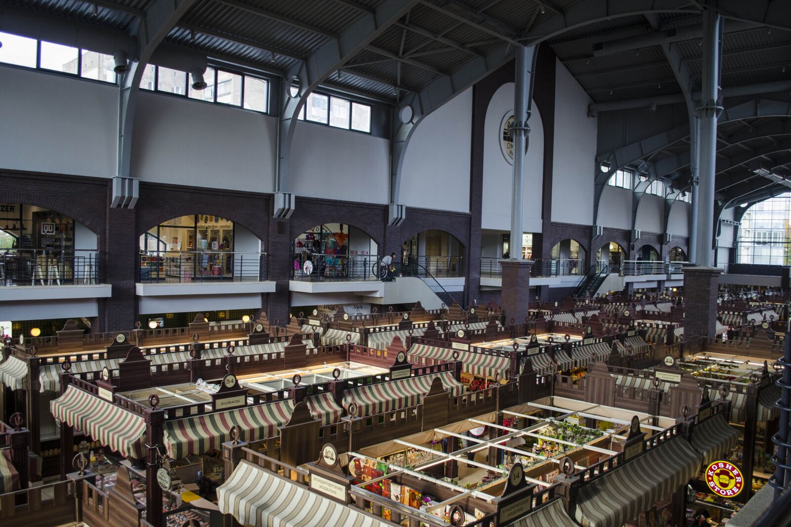Nikon D5100 sample photo. Market, ranks, tents photography