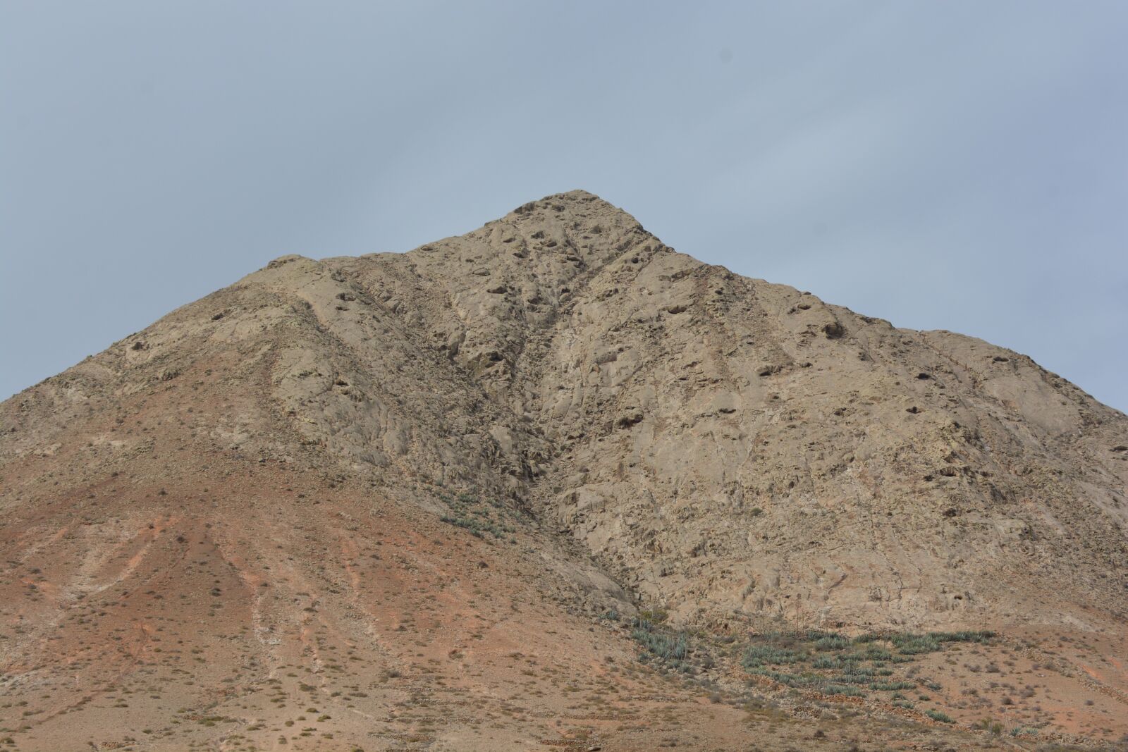 Nikon D5200 sample photo. Mountain, fuerteventura, tindaya photography