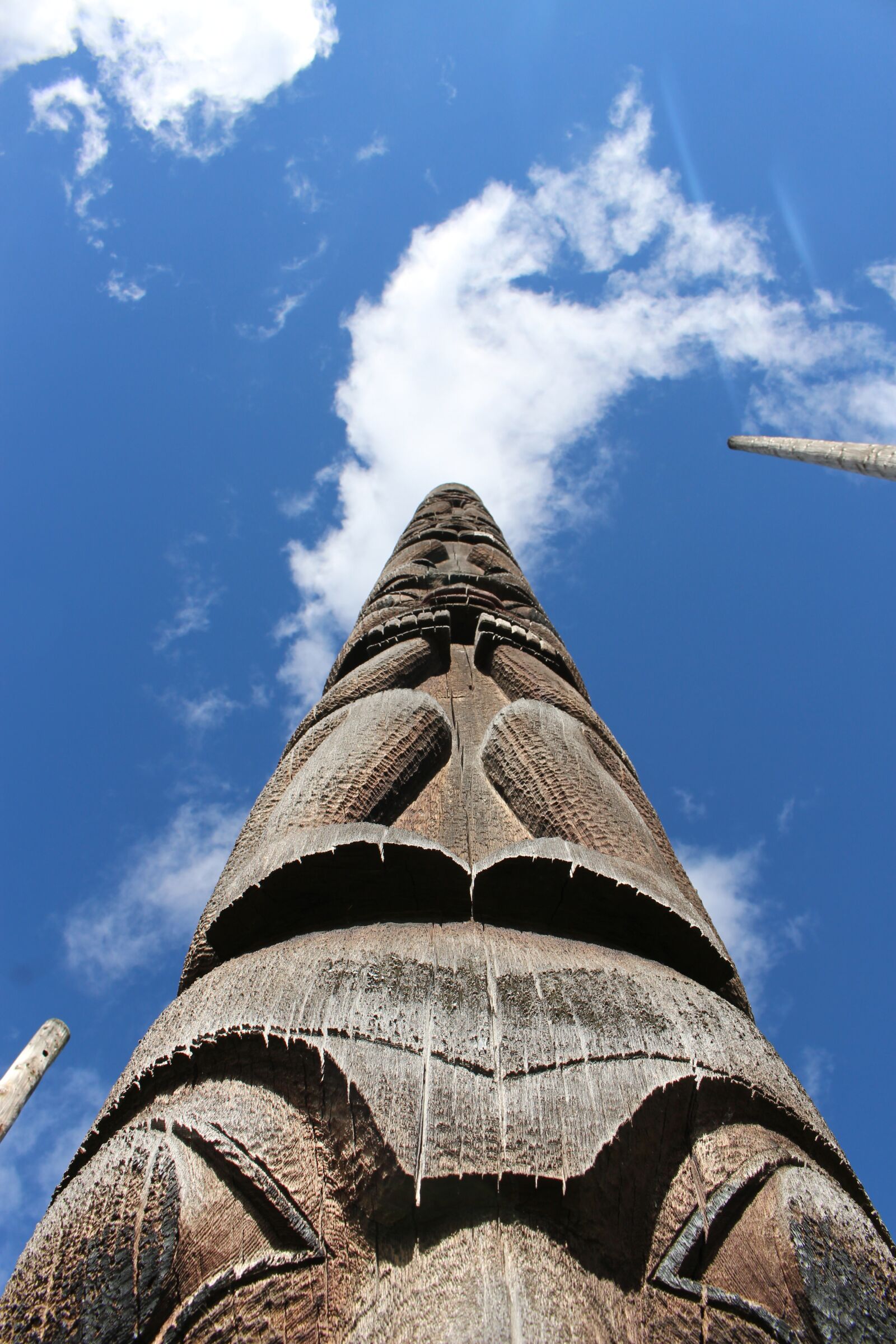 Canon EF-S 18-55mm F3.5-5.6 IS STM sample photo. Stake, totem pole, indians photography