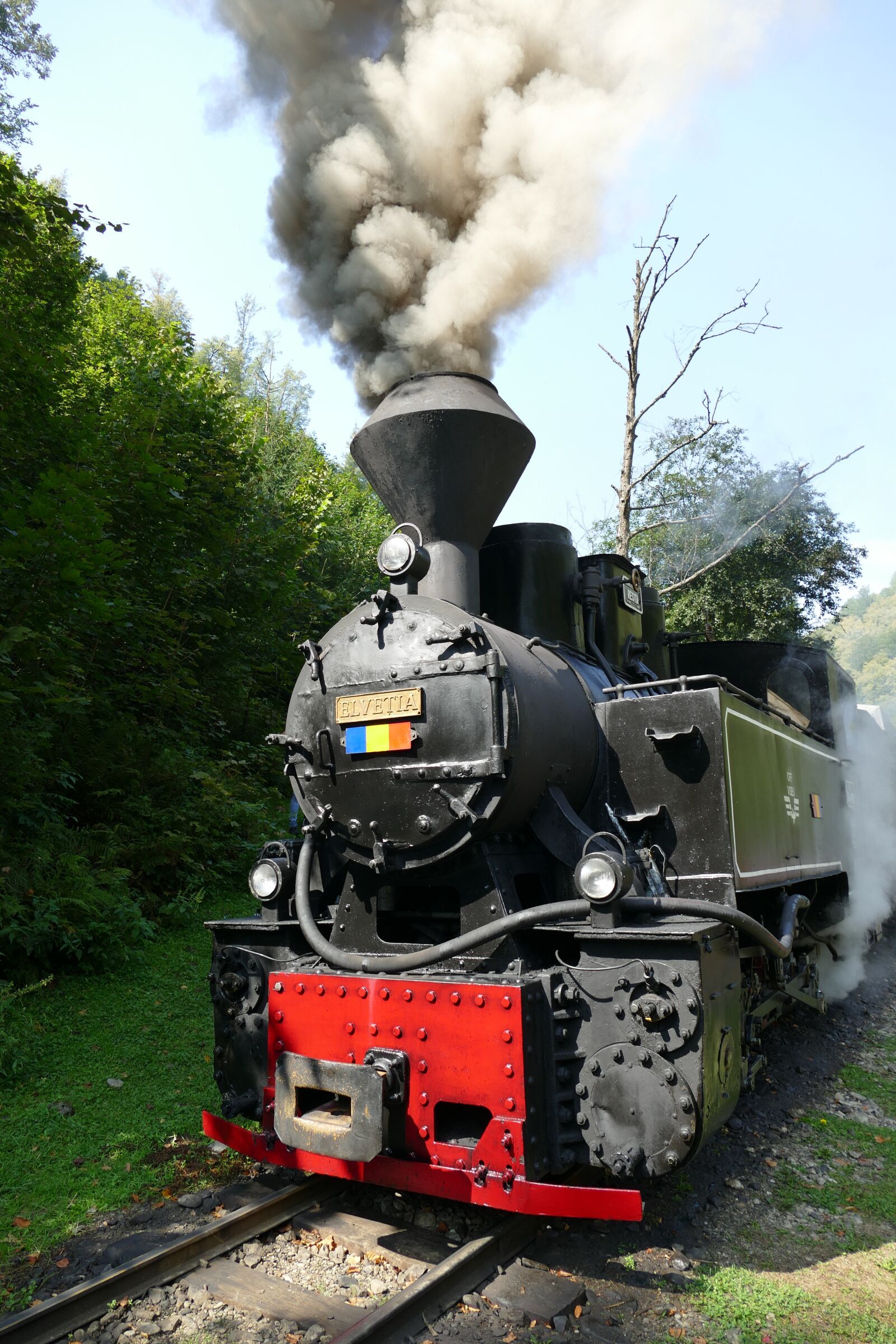 Panasonic Lumix DMC-FZ1000 sample photo. Water railway, romania, transylvania photography