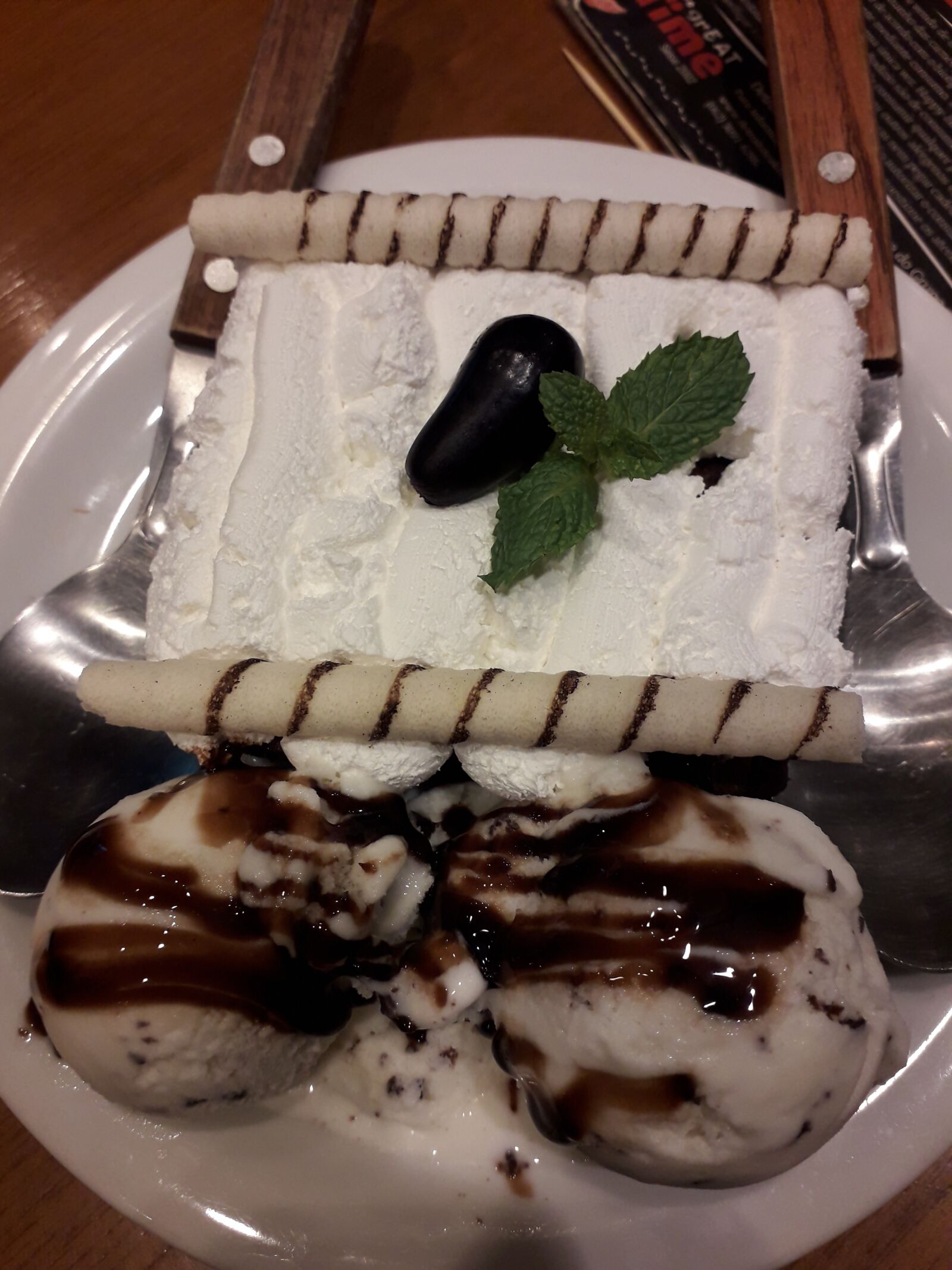 Samsung Galaxy J6 sample photo. Brownie, food, sweet photography