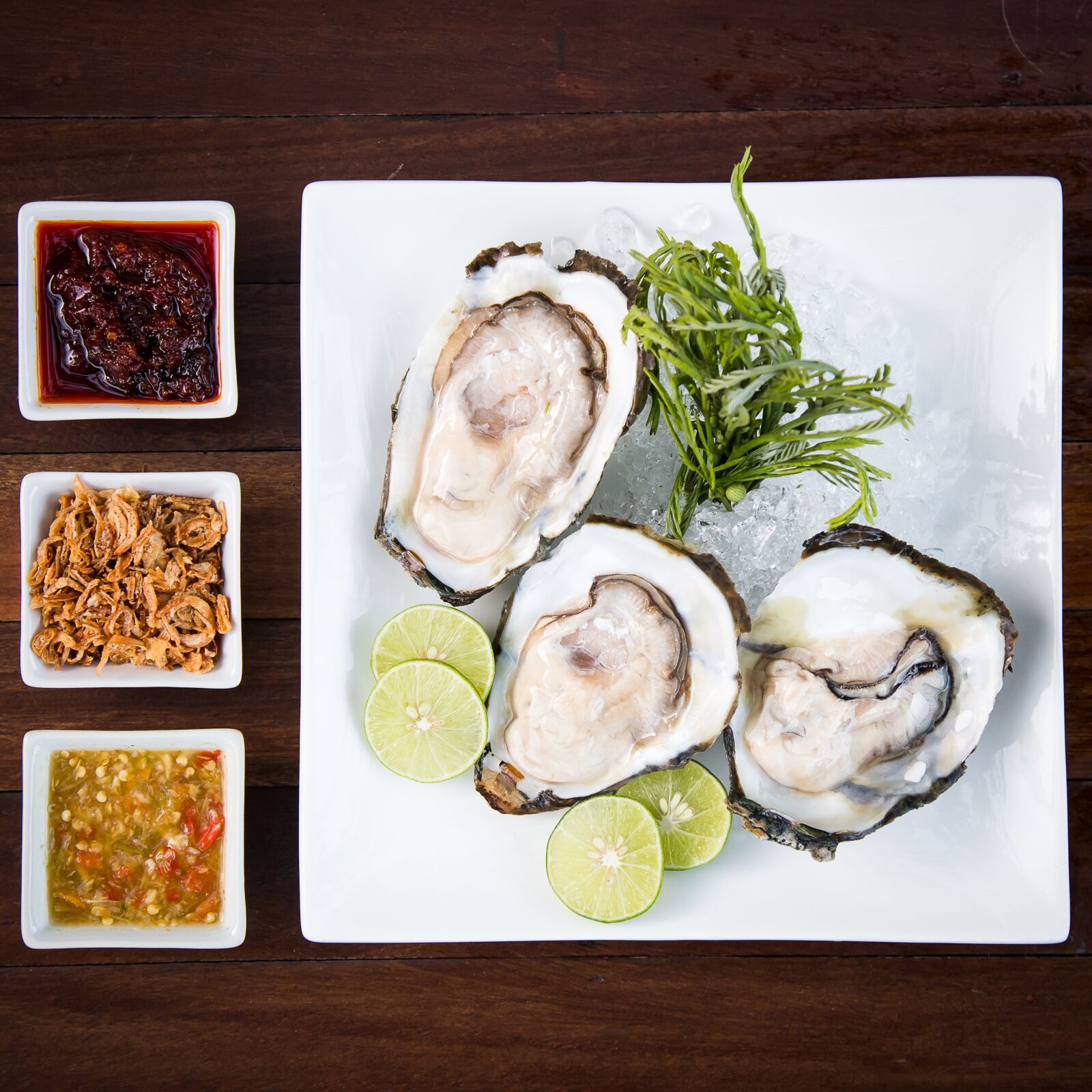 Canon EF 24-105mm F4L IS USM sample photo. Oyster, thai, food photography