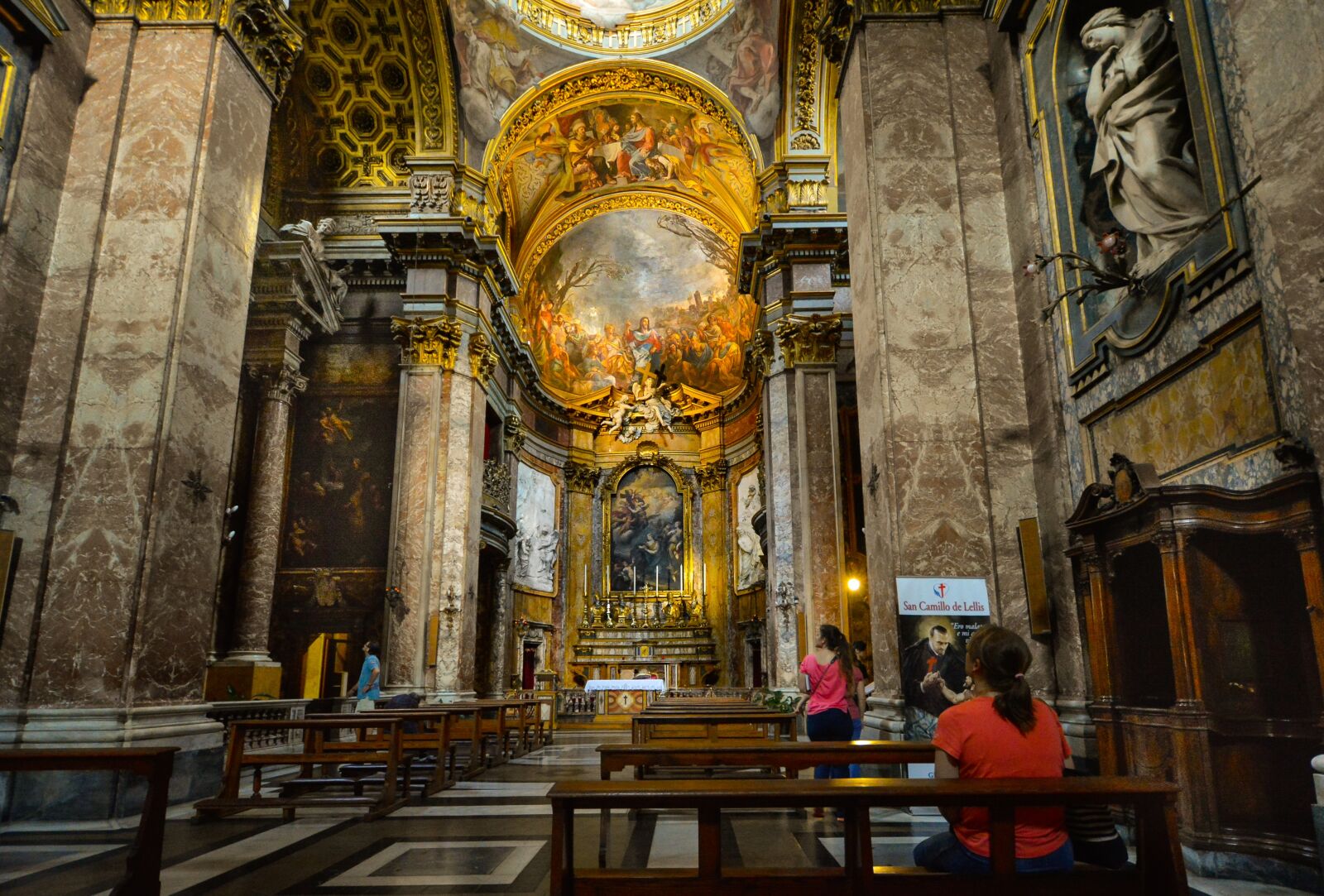 Nikon D5200 sample photo. Cathedral, interior, italy photography