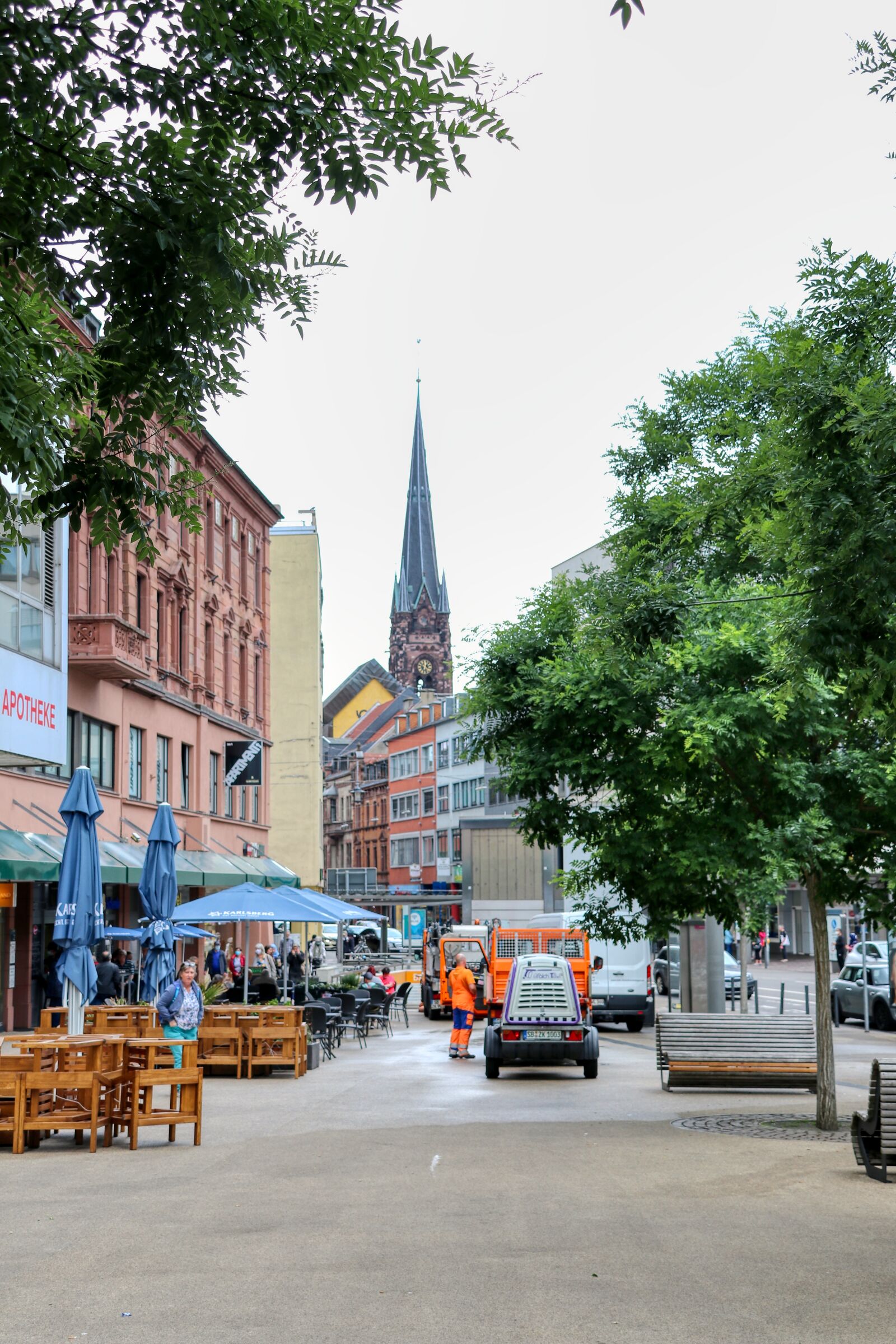 Canon EOS 80D sample photo. Saarbr cken, town hall photography