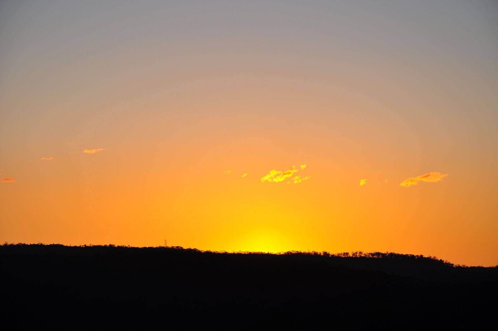 Nikon D90 sample photo. Sunset, sky, mountain photography