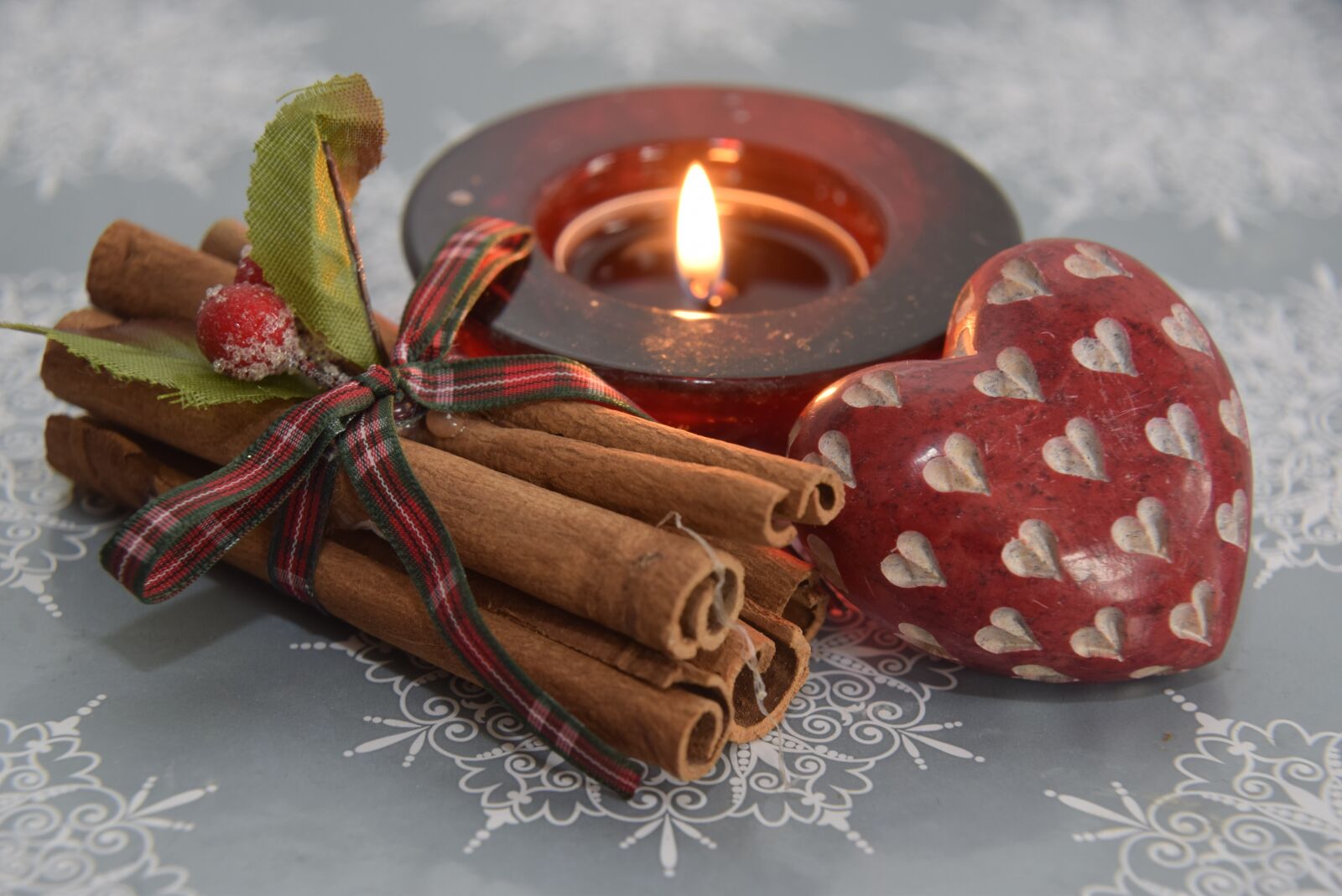 Nikon D5300 sample photo. Christmas, decoration, candle photography