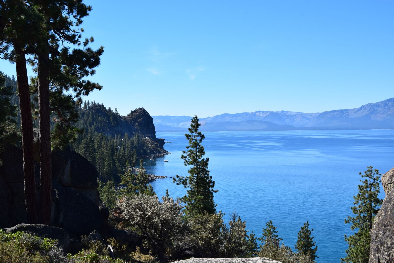 Nikon D3300 sample photo. Lake tahoe, landscape, blue photography