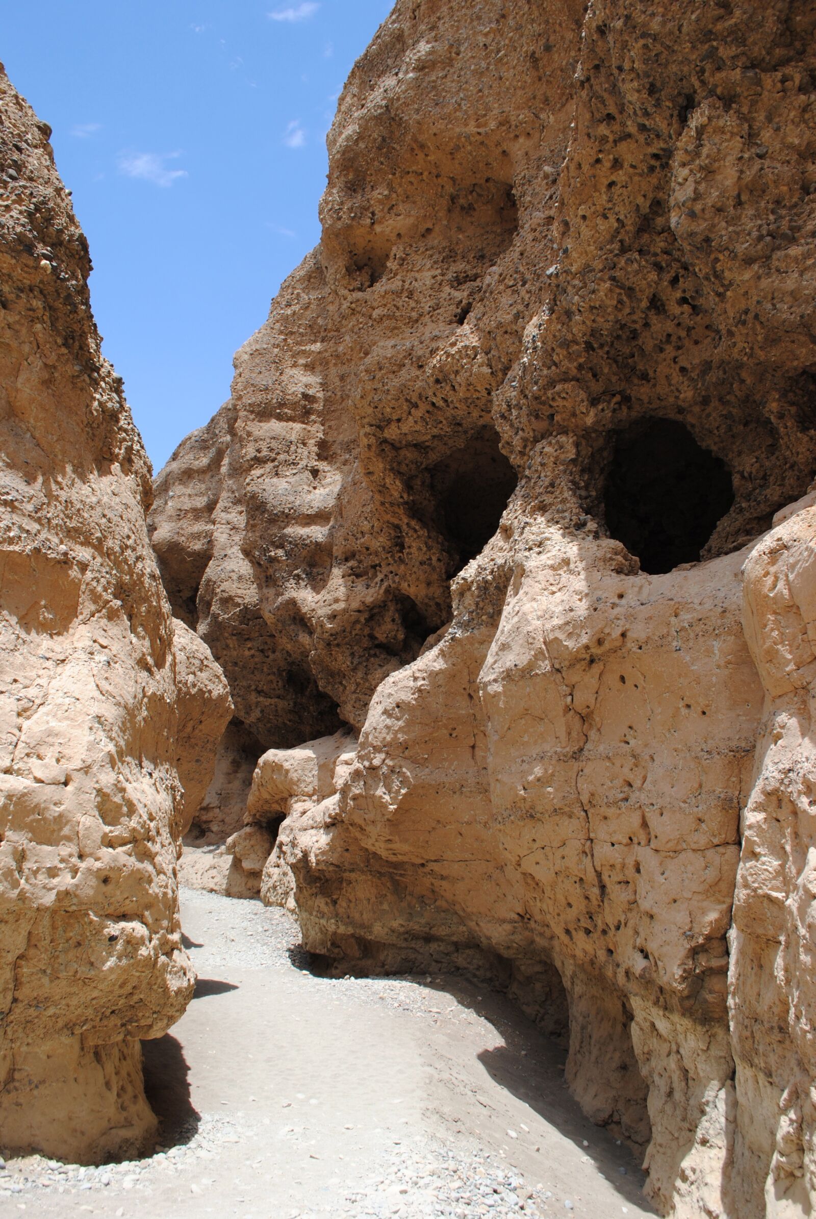 Nikon D3000 sample photo. Sesriem canyon, namibia, dry photography