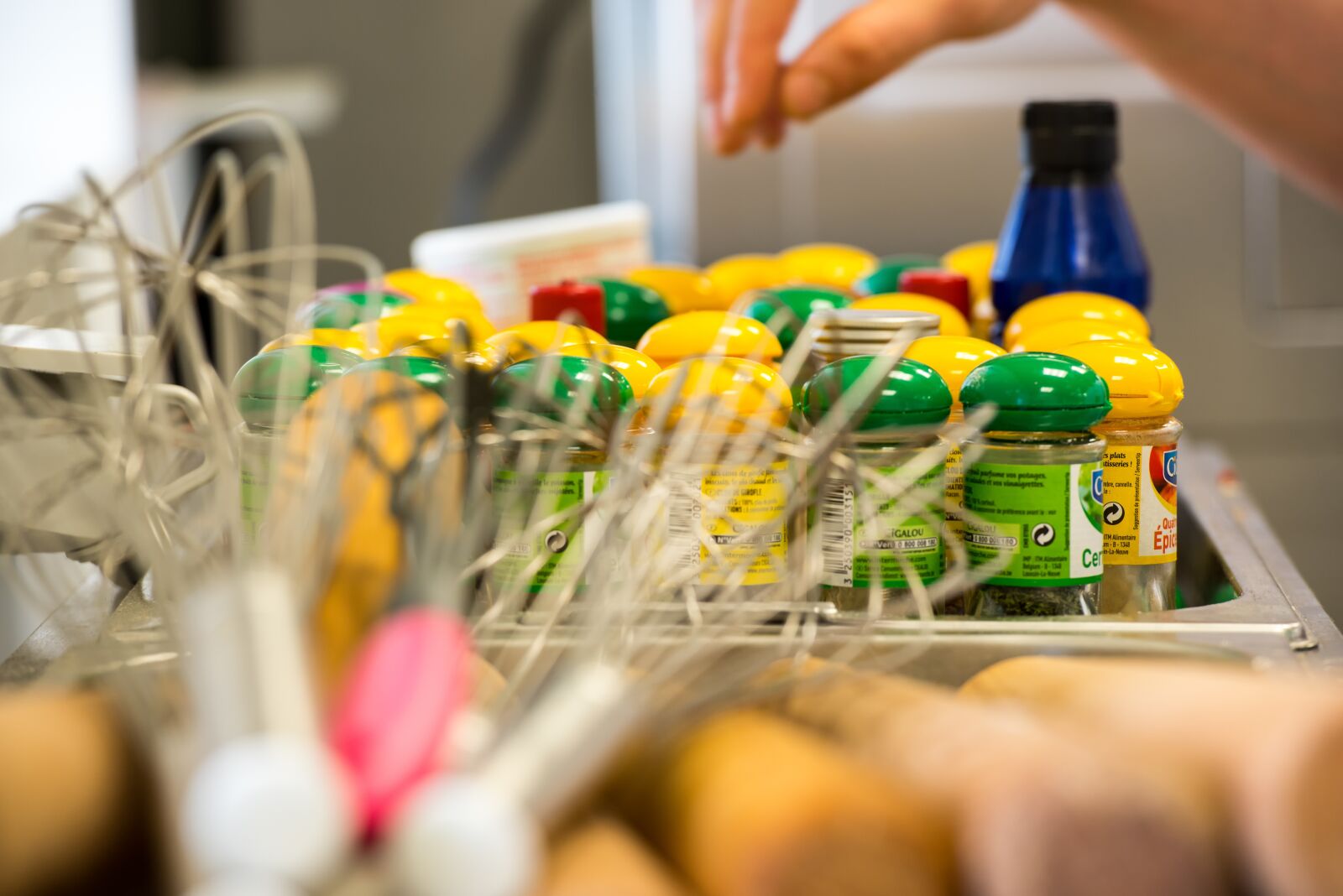 Nikon D750 sample photo. Kitchen, whip, recipe photography