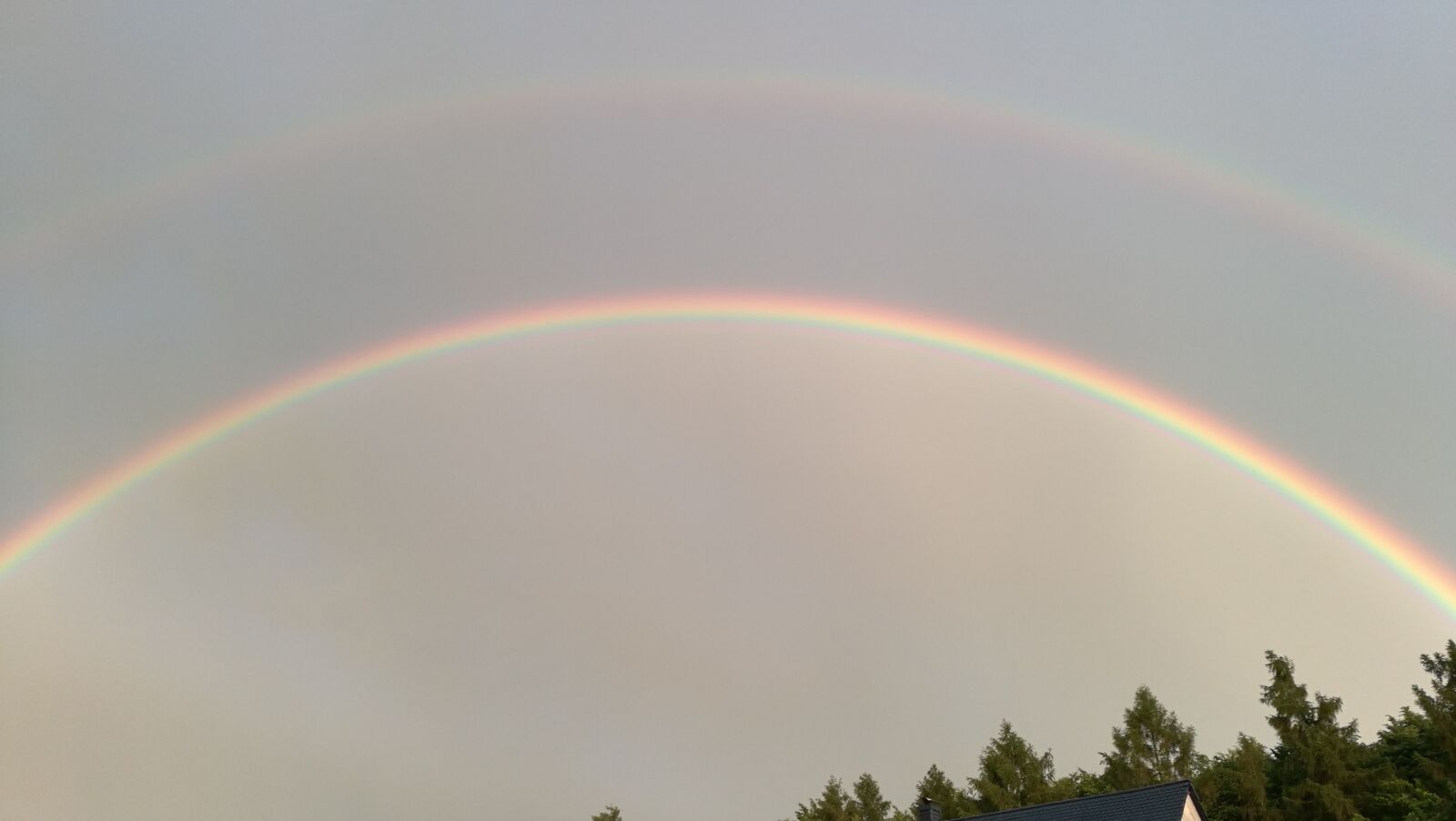 HUAWEI Honor 8 sample photo. Regenbogen, landschaft, himmel photography