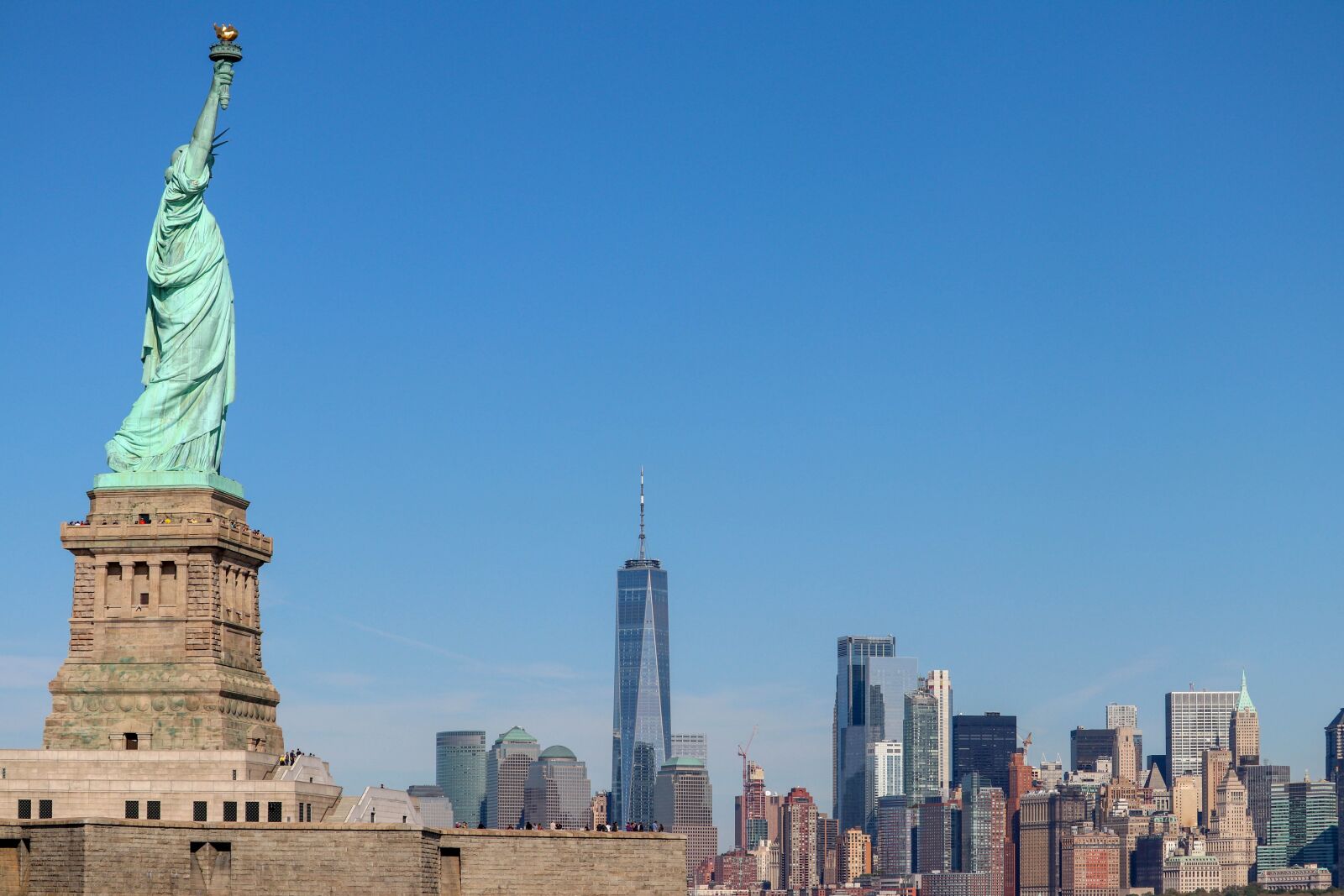 Canon EF-S 55-250mm F4-5.6 IS STM sample photo. Statue, of, liberty photography