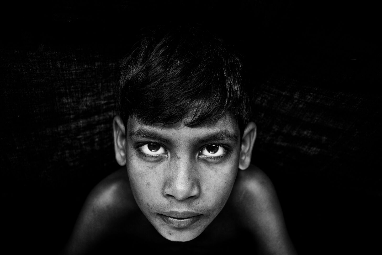 Nikon D610 sample photo. Black, and, white, boy photography