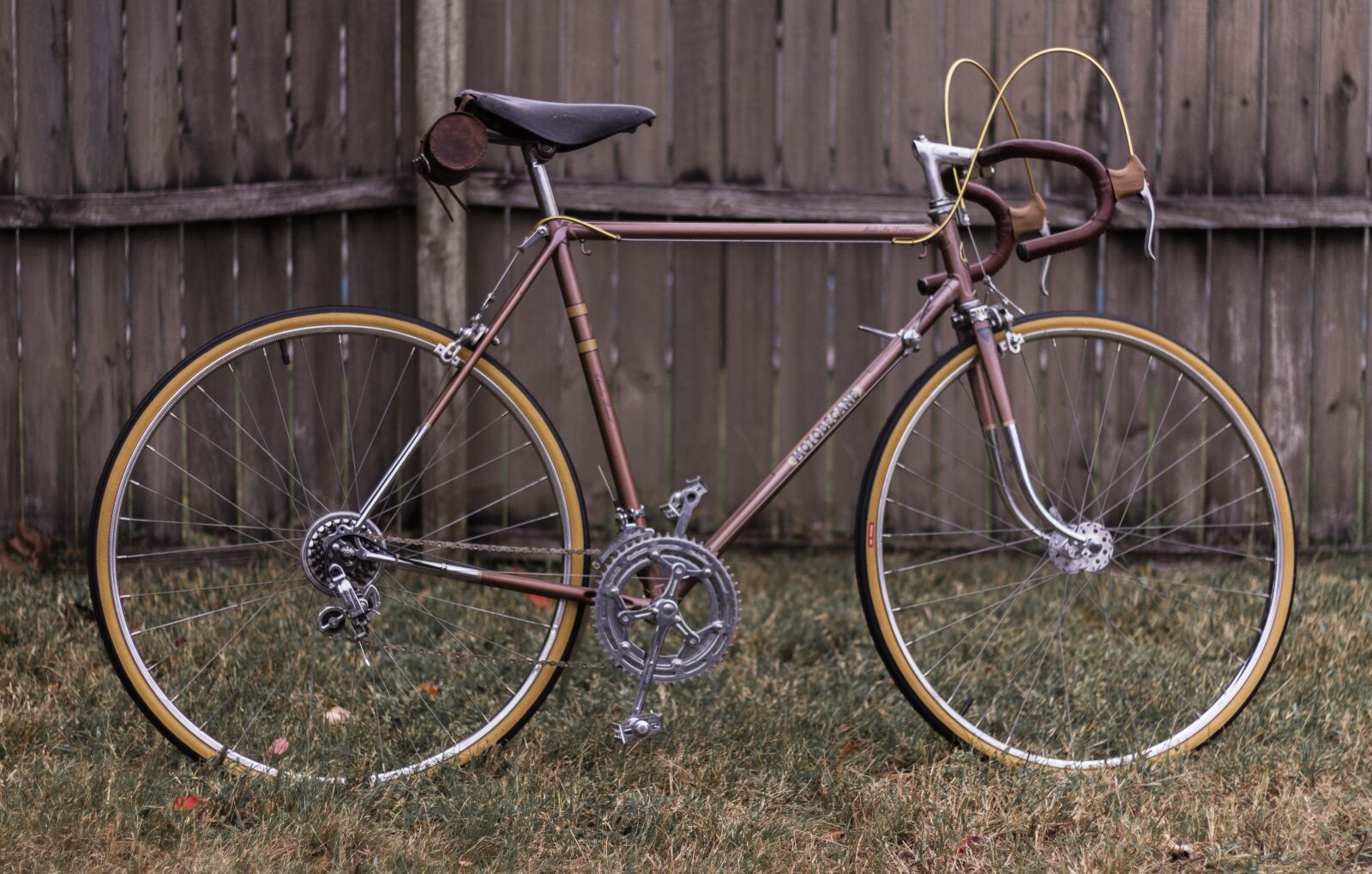 Canon EOS 60D + Canon EF 50mm F1.8 STM sample photo. Vintage bicycle, motobecane, sixties photography