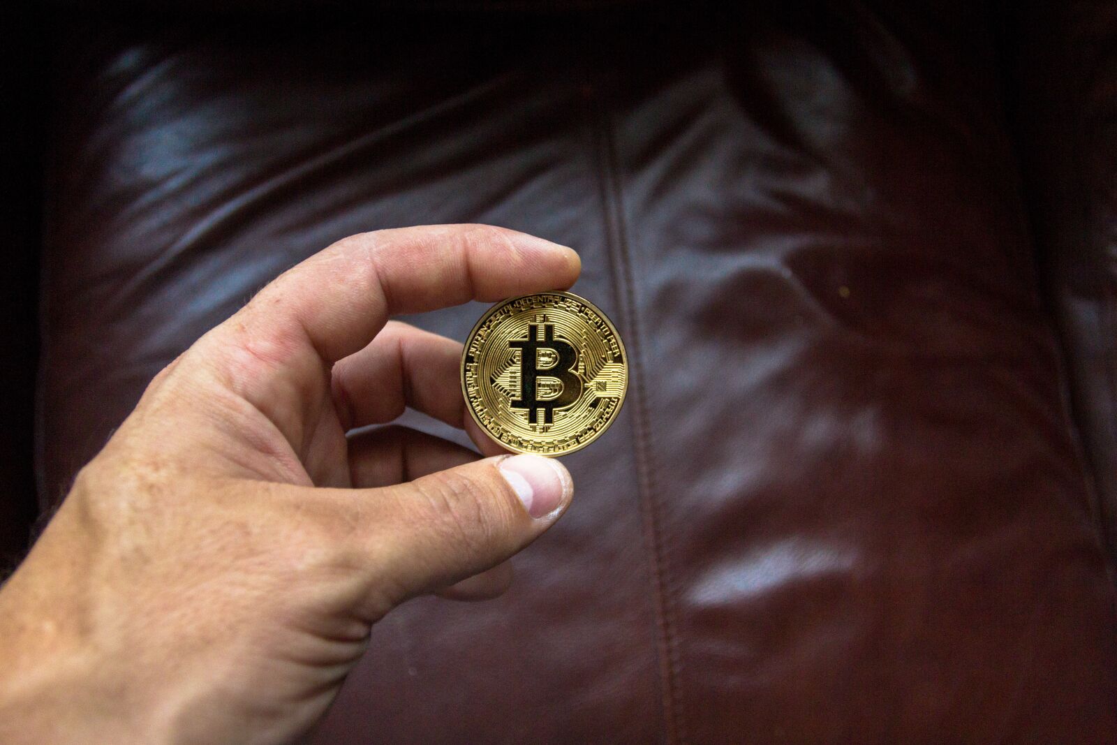 Canon EOS 60D sample photo. Hand, gold, cryptocurrency photography