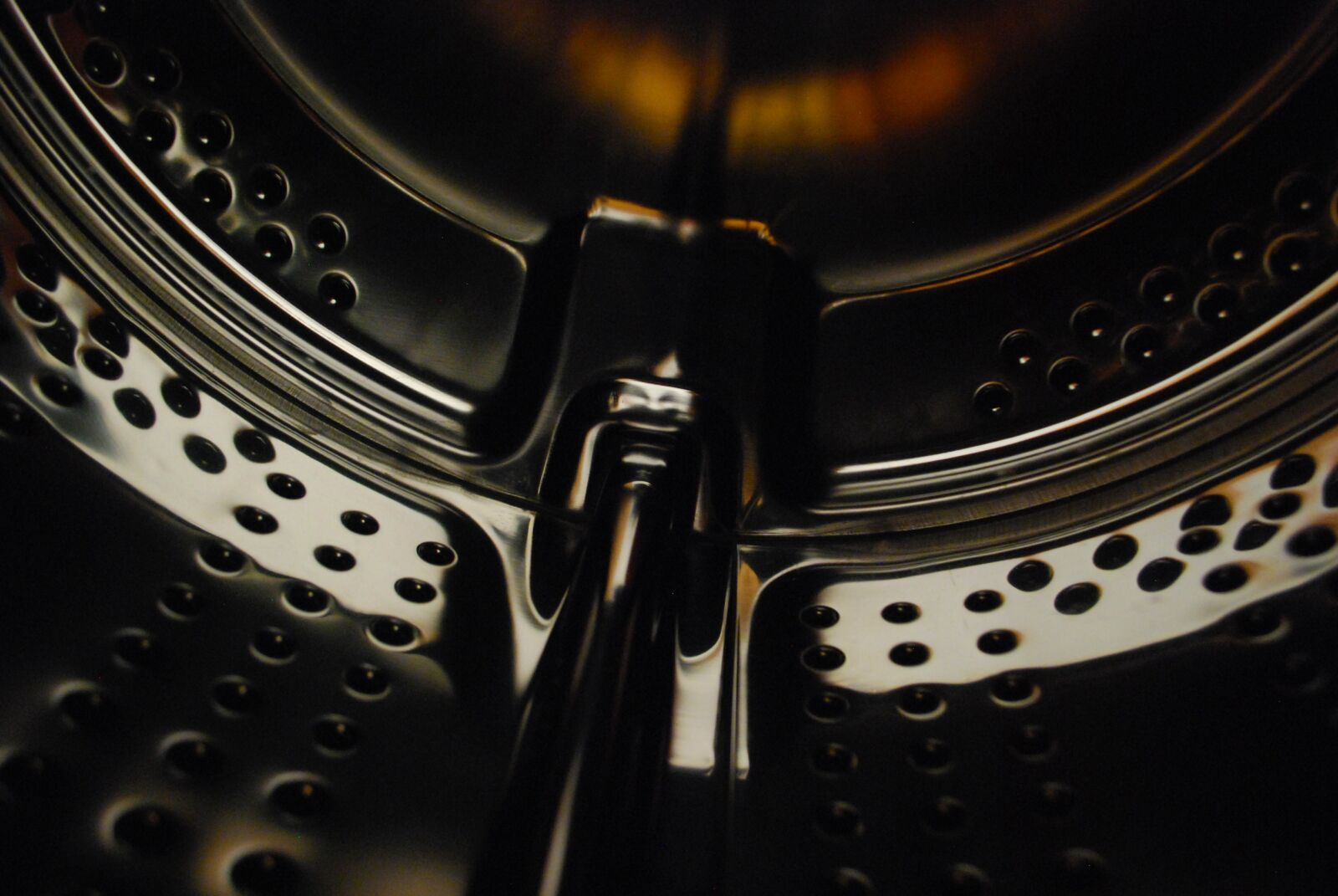 Nikon D60 sample photo. Washing, machine, inside photography