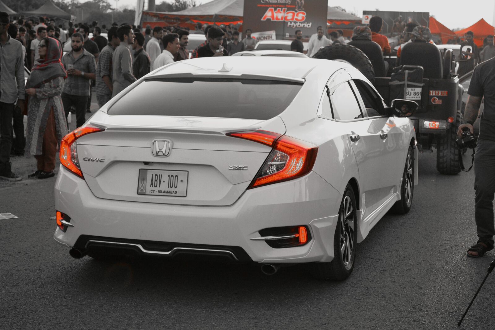 Nikon D5200 sample photo. Honda, civic, 2017 photography