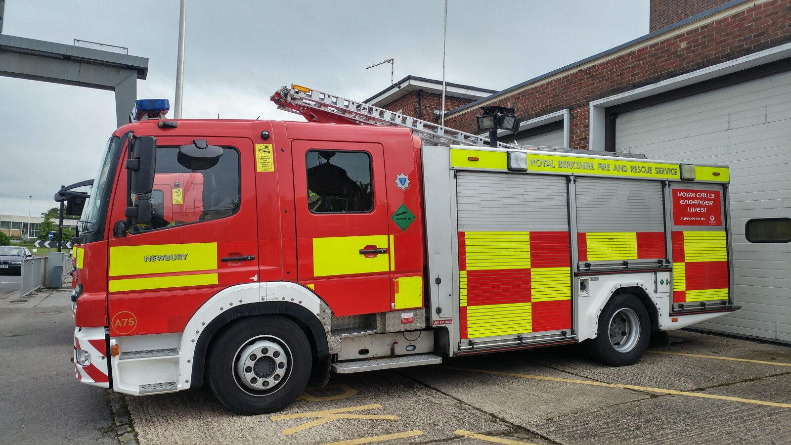 LG G5 sample photo. Fire engine, fire, fire photography