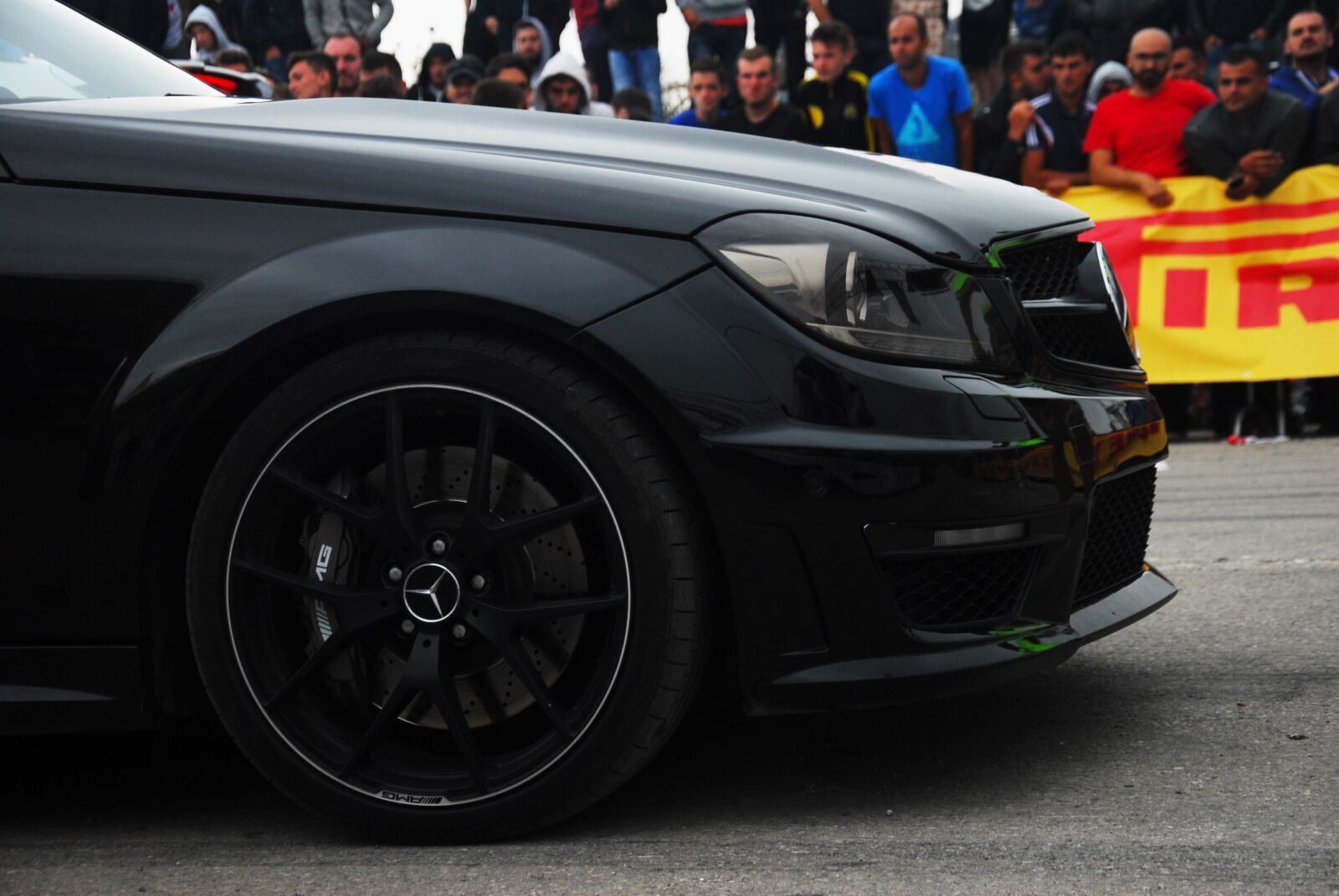Nikon D200 sample photo. Amg, car, mercedes, rims photography