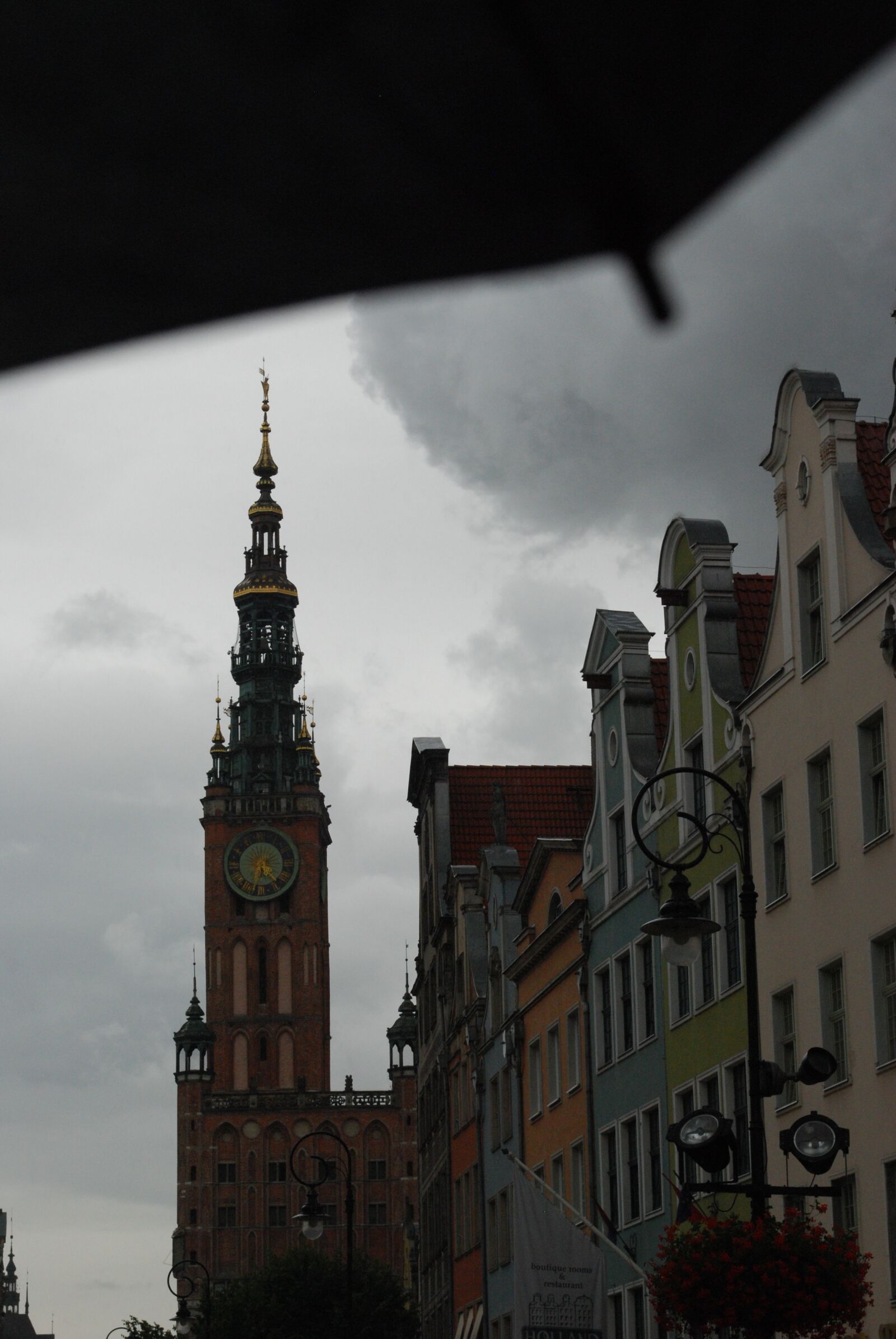 Nikon D60 sample photo. Poland, gdańsk, rain photography