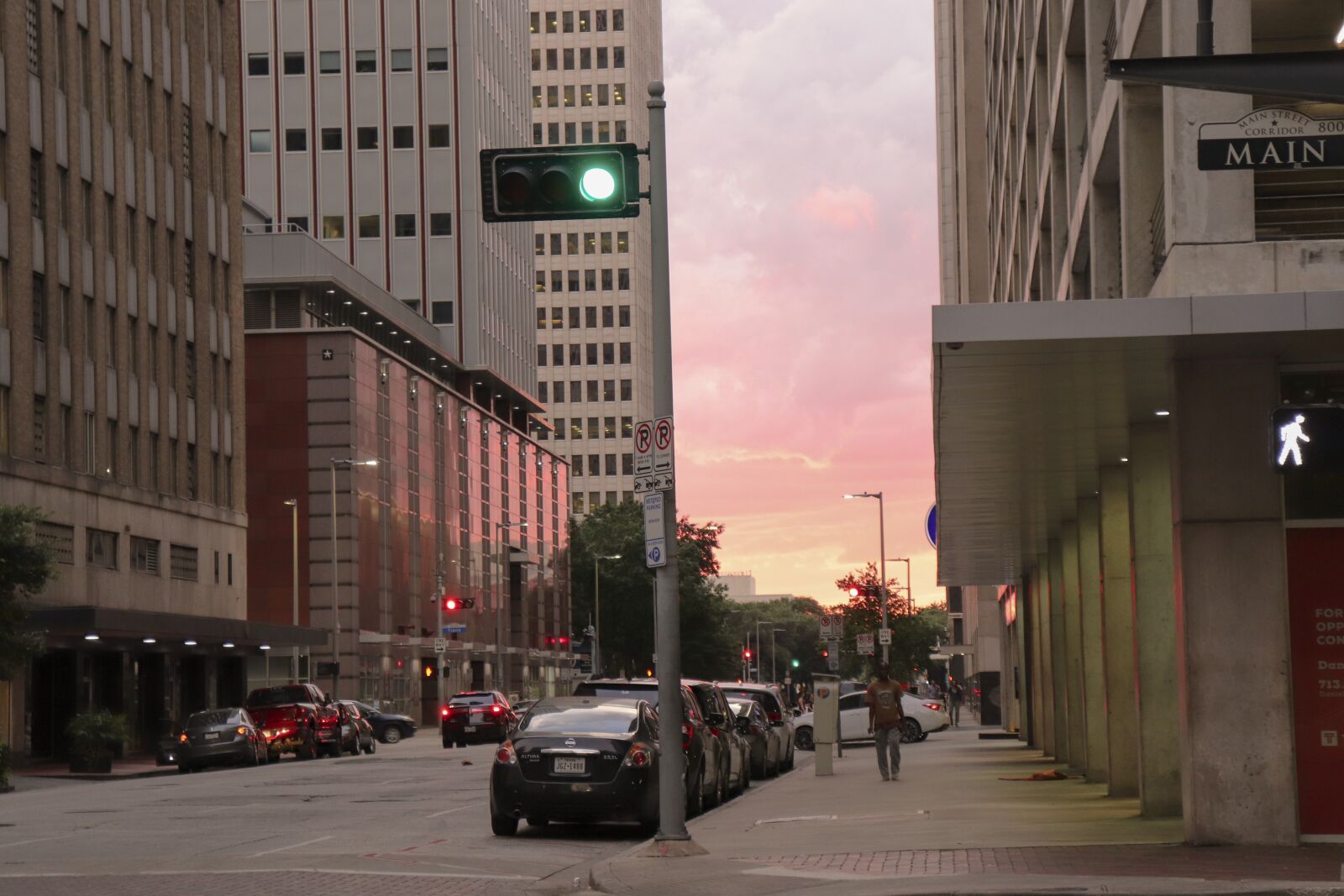 Canon EOS 200D (EOS Rebel SL2 / EOS Kiss X9) sample photo. Sunset, usa, houston photography